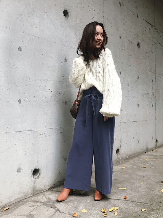 yukin_MOHAIR BIG CABLE KNIT