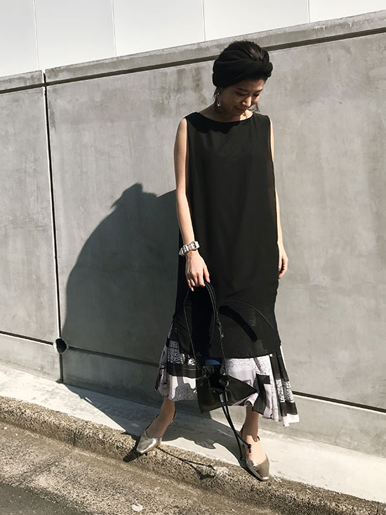 yukim_GEOMETRY ART 3WAY DRESS