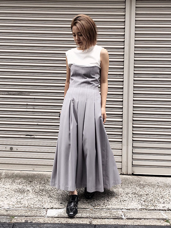 yuko_STITCH TUCK DRESS