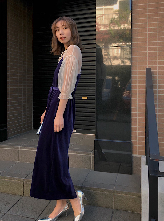 AMERI TULLE SLEEVE TIGHT DRESS | myglobaltax.com