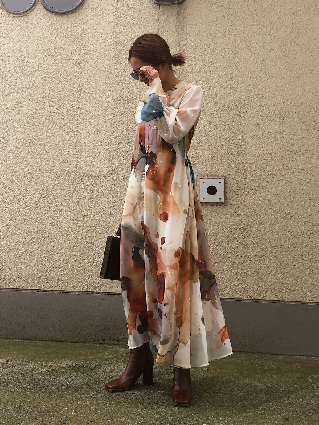 yuko_UNDRESSED AMELIA INK ART DRESS