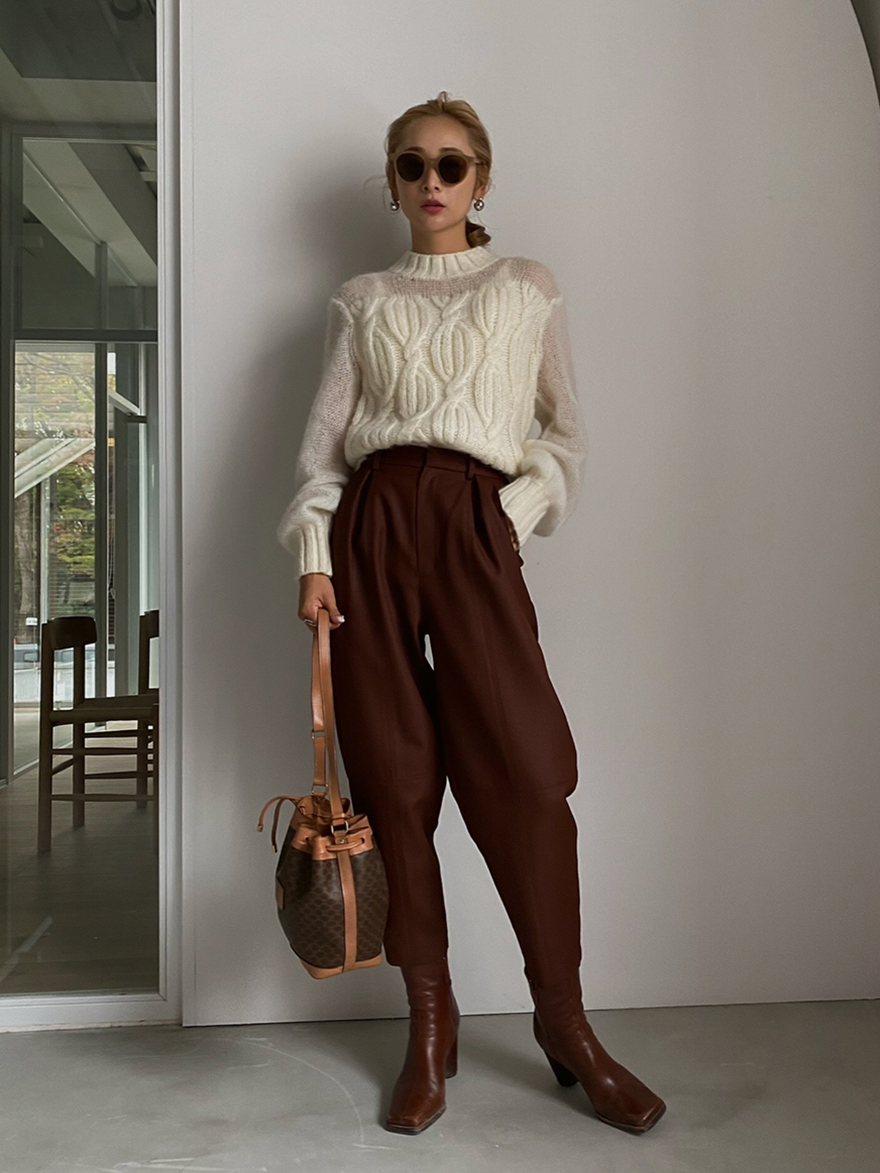 kae_UNDRESSED CABLE SHEER KNIT