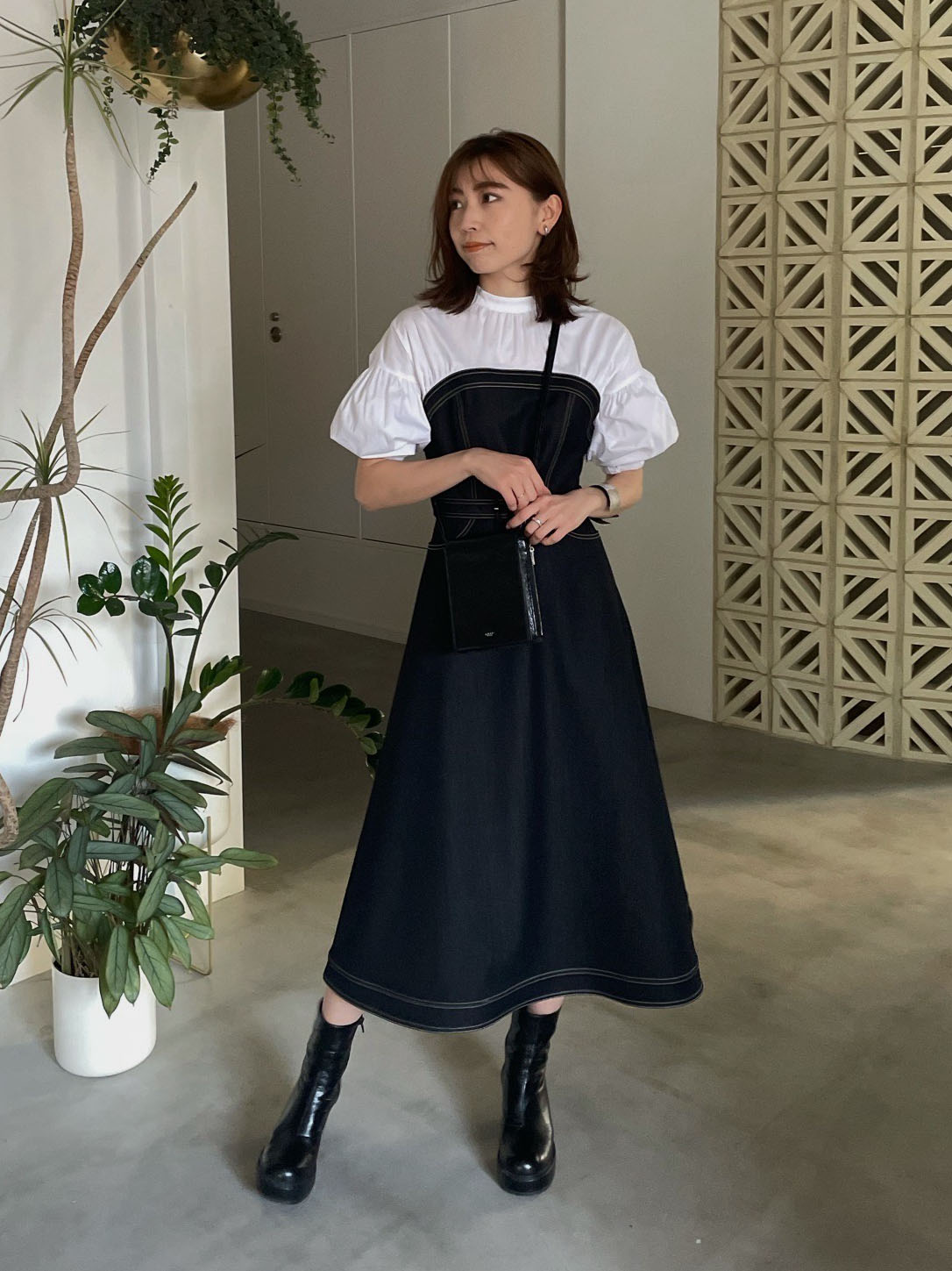 kaori_AFFOGATO SHIRT DRESS