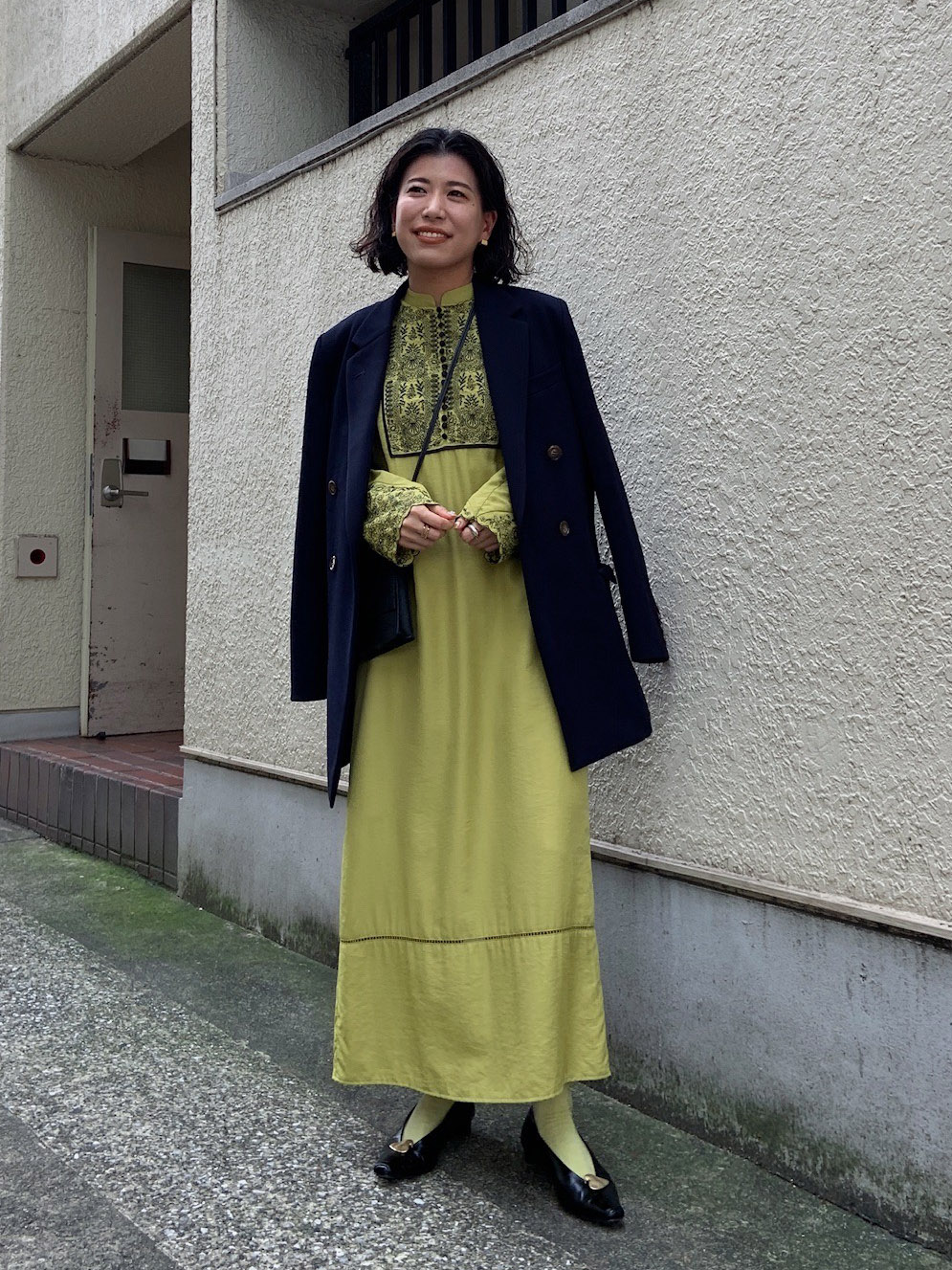 yuki_ELFIN EMBROIDERY CAFTAN DRESS | AMERI