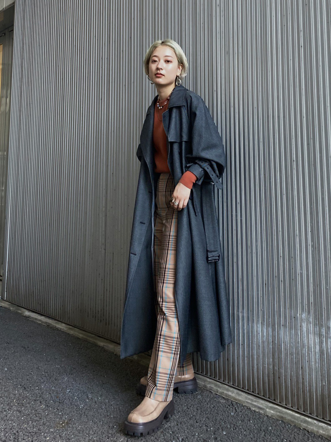 shiho_SUPERIOR FLARE TRENCH COAT