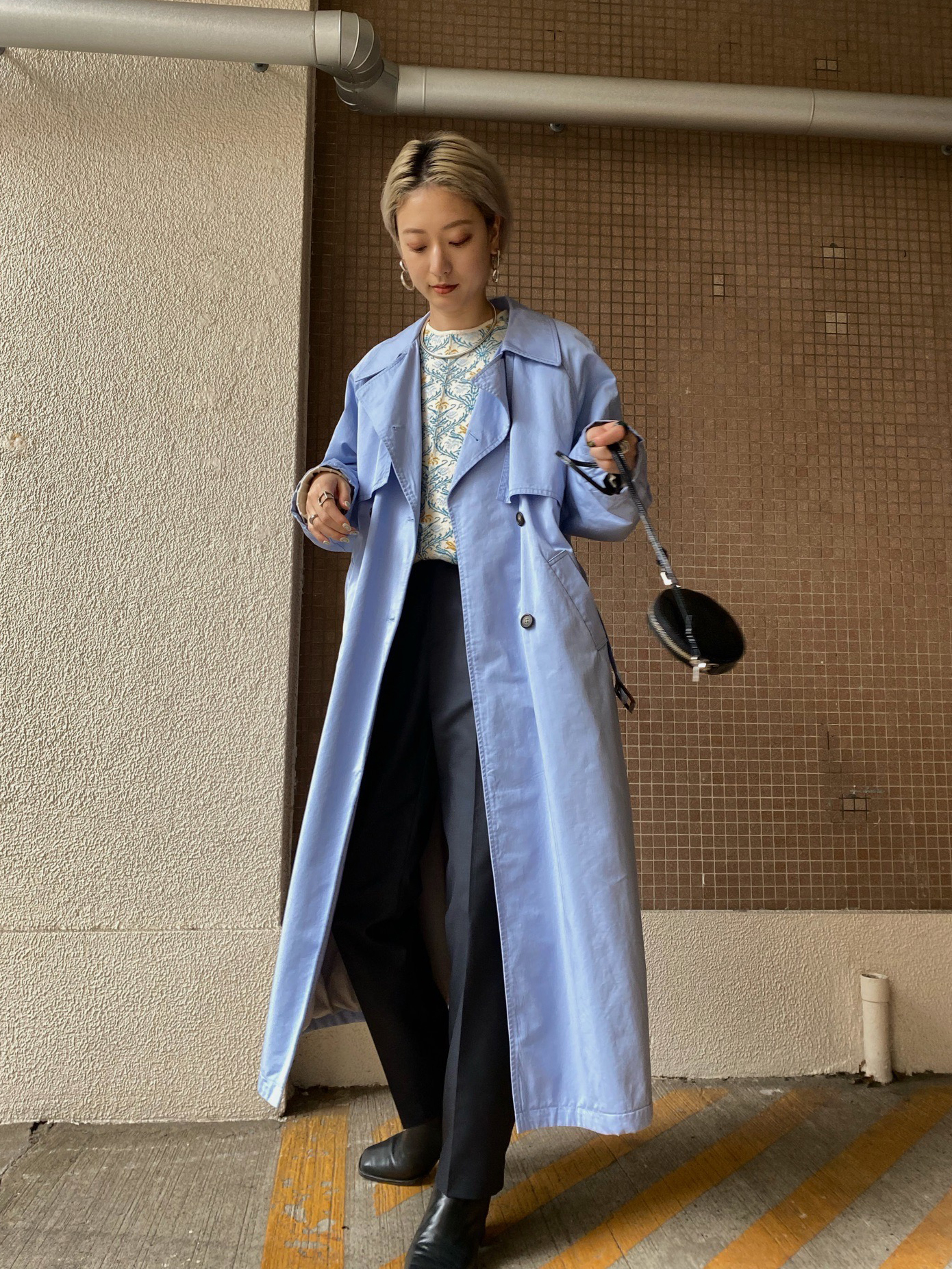 shiho_THINDOWN TRENCH COAT
