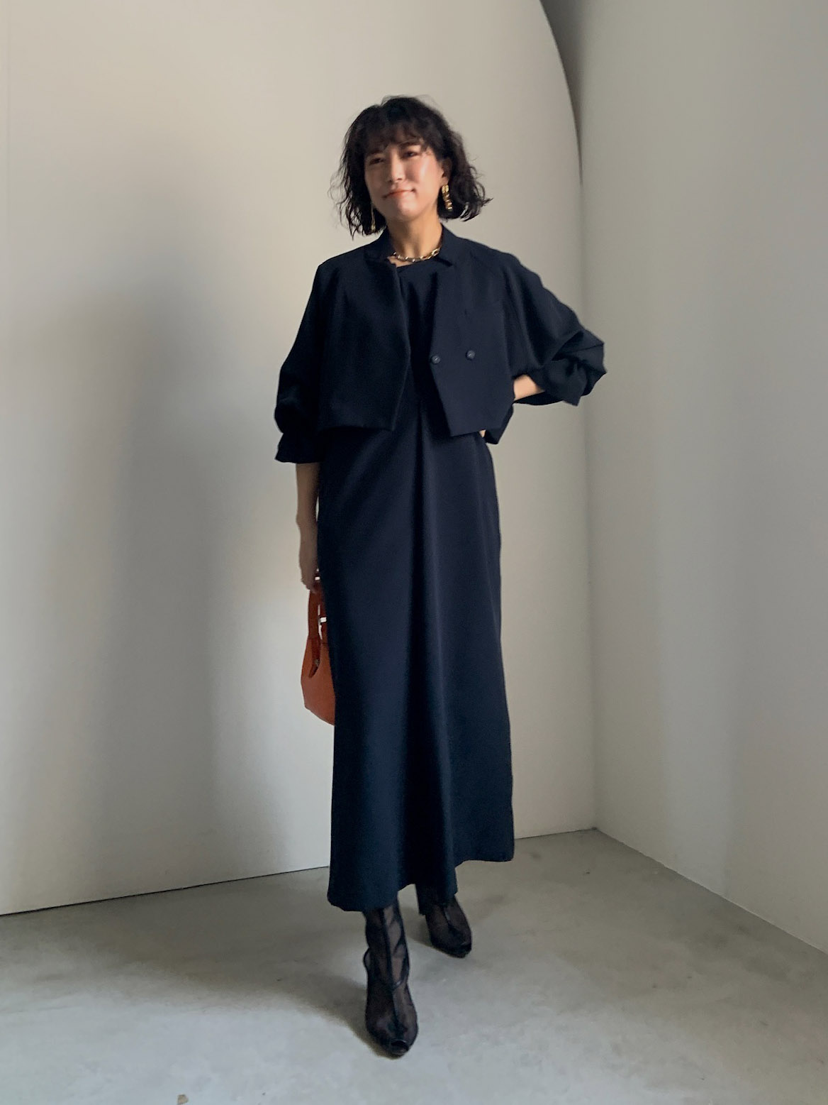 yuki_OTONA SHORT JACKET SET UP DRESS | AMERI