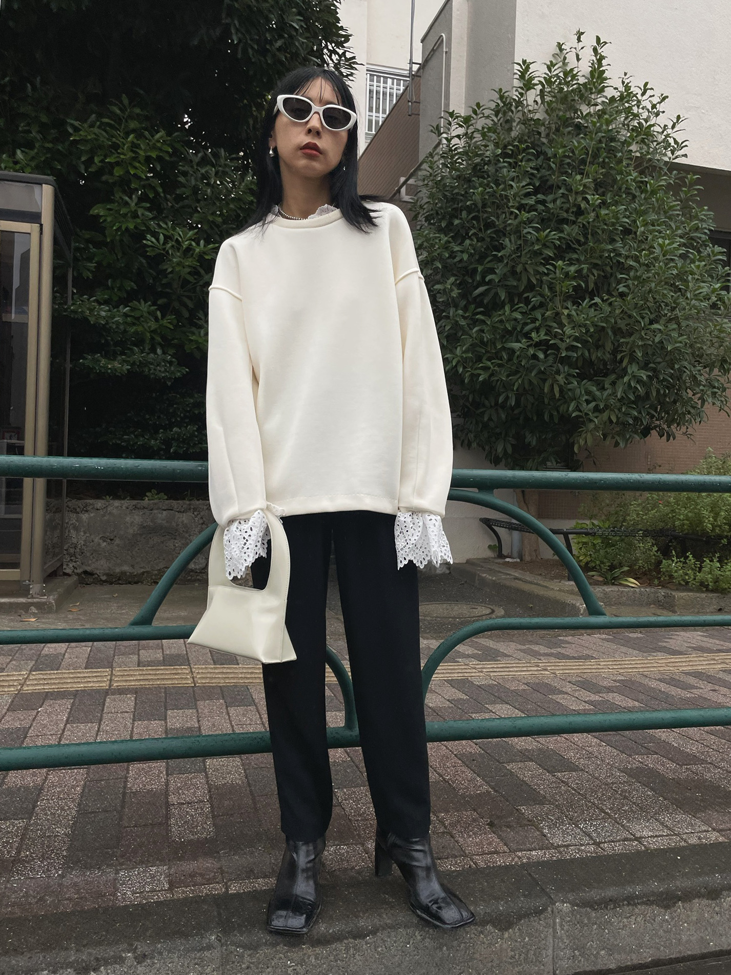 nao_COLOR BASIC TAPERED PANTS