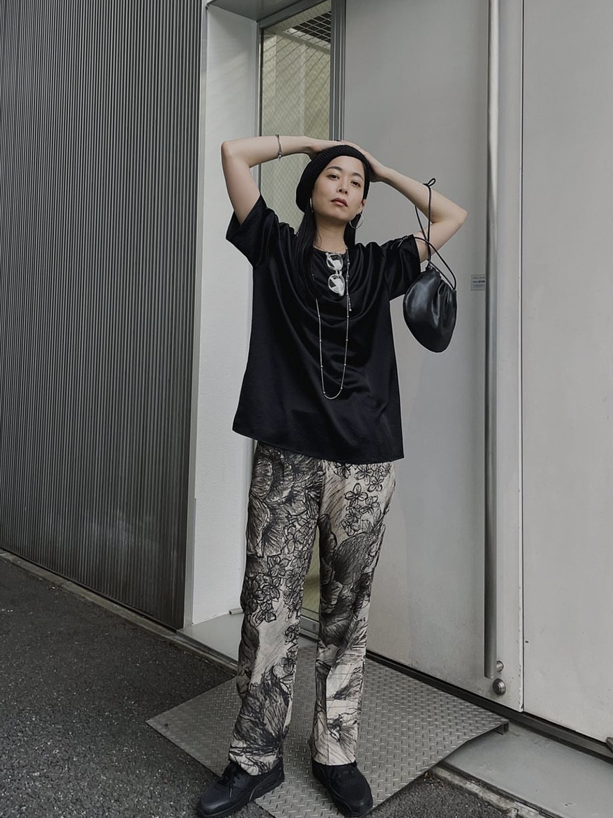 ayumi_KEITAMARUYAMA × AMERI 2TUCK STRAIGHT PANTS