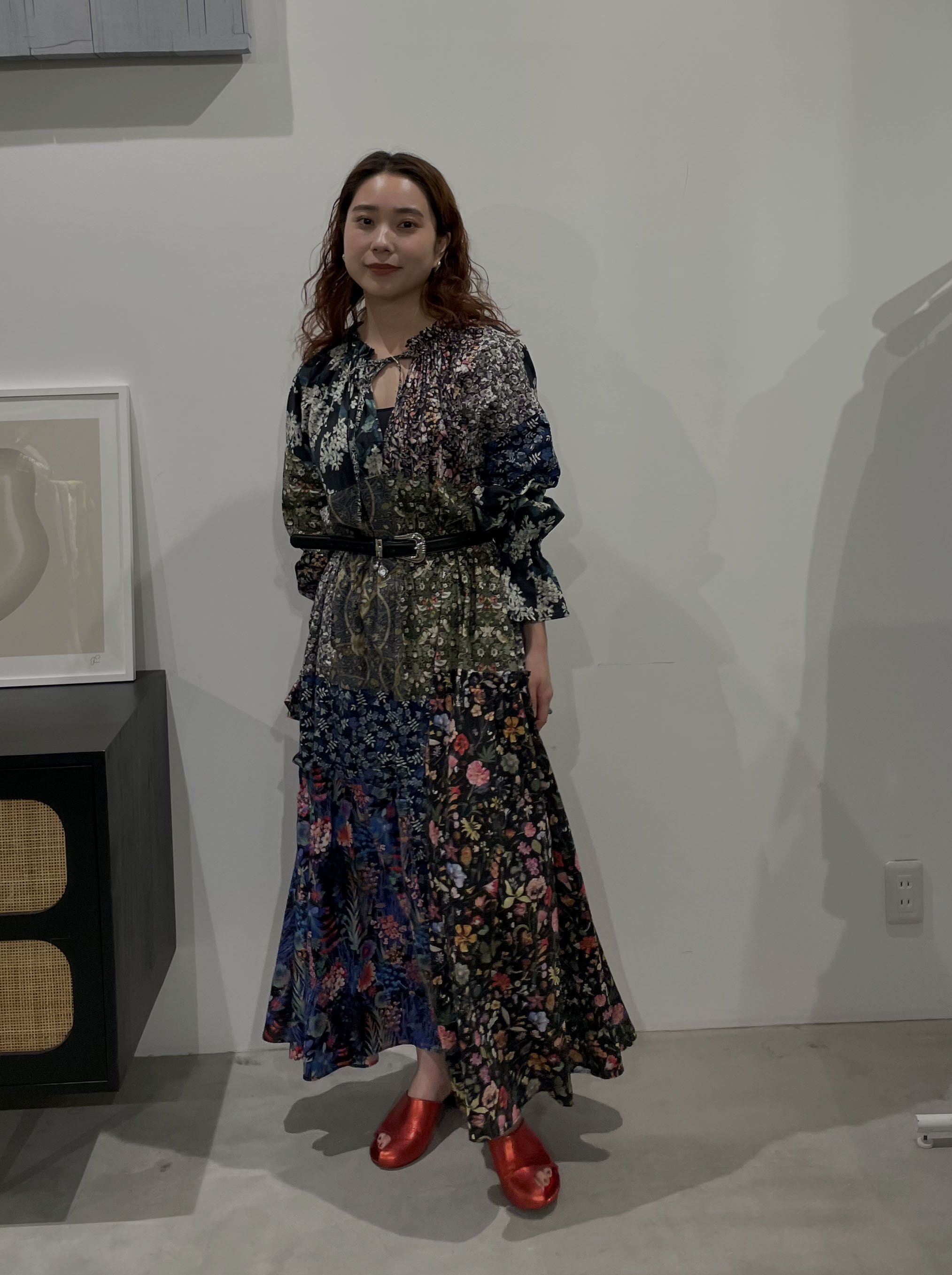 yuuka_LIBERTY PATCHWORK BLK DRESS