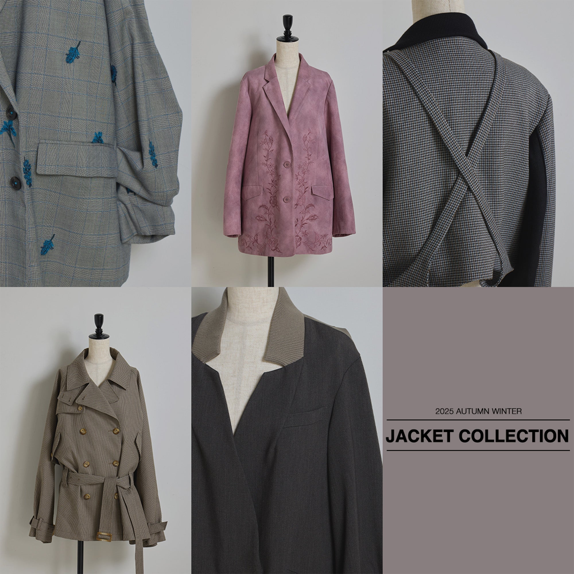 JACKET COLLECTION　-これからの時期に活躍するジャケットを厳選してご紹介！-