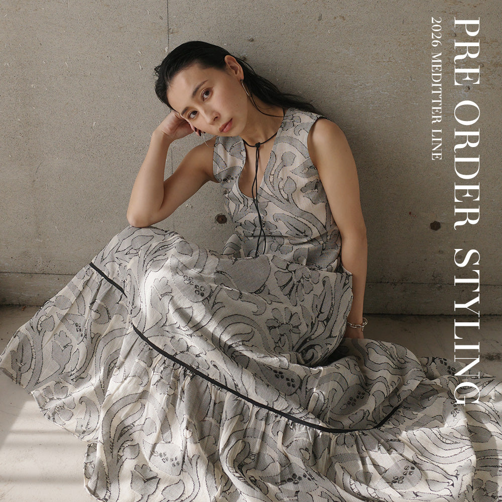 2026MEDI PREORDER -黒石奈央子が着るプレオーダースタイリング-