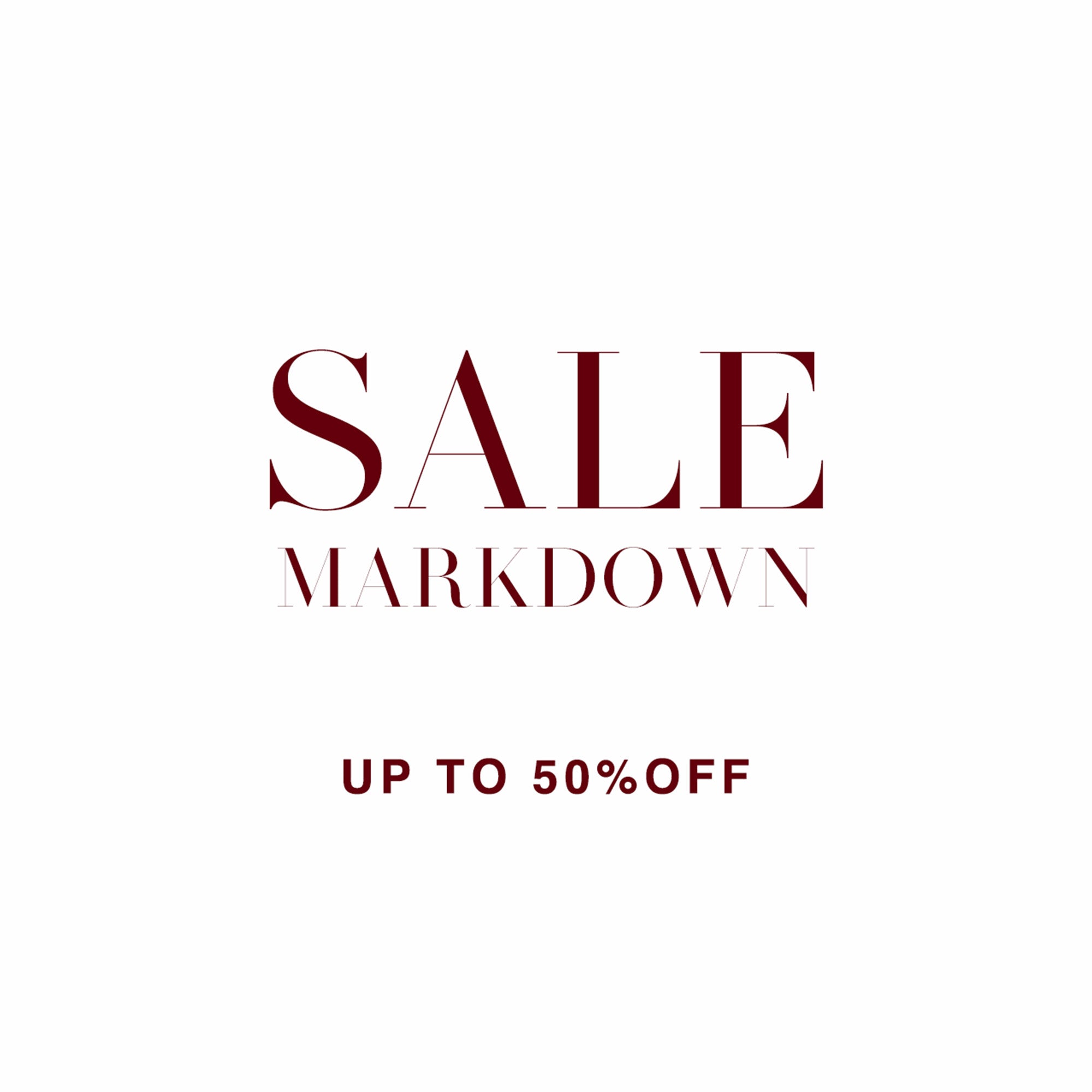 FINAL MARKDOWN 最終マークダウンがスタート！