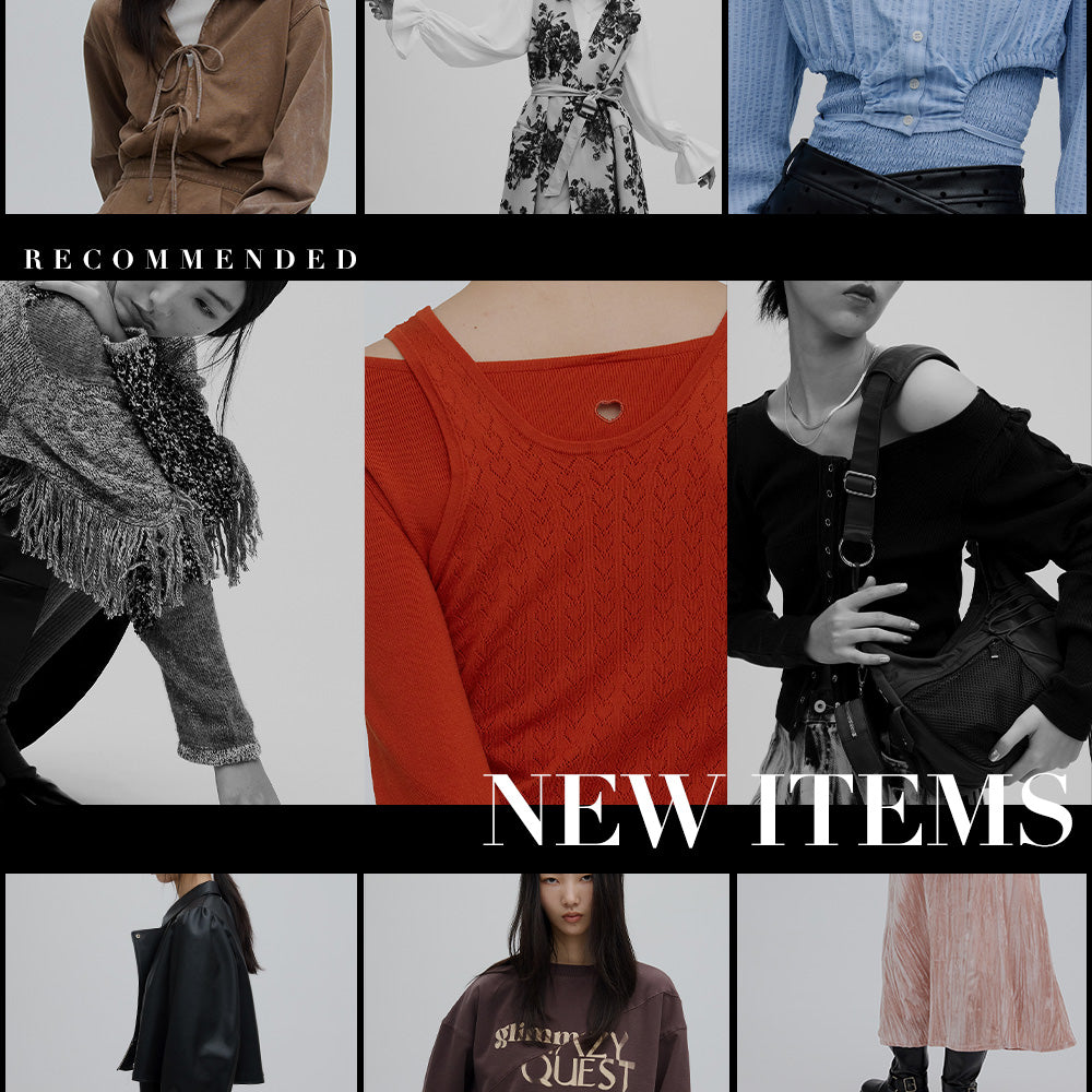 RECOMMENDED NEW ITEMS　コートからバッグまで、これから発売のおすすめアイテム一挙ご紹介！