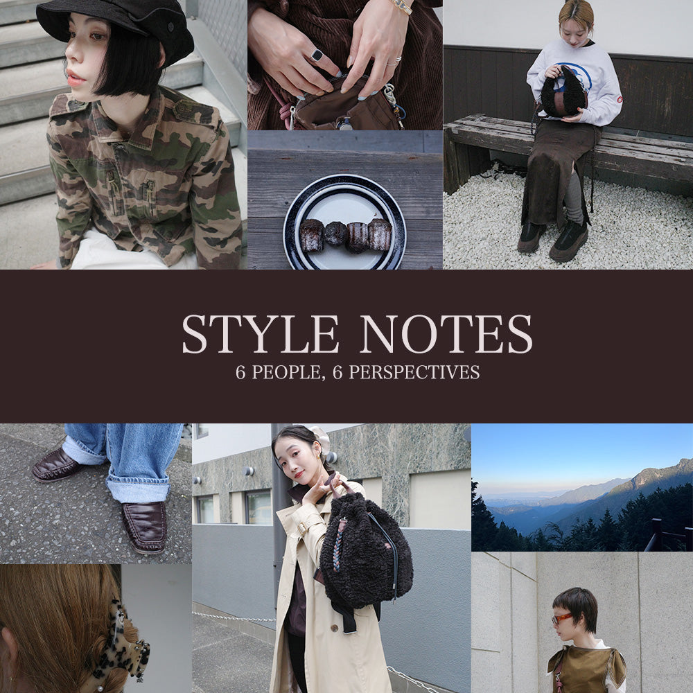 【STYLE NOTES】これからの時期に大活躍のHUNTER × Ameriのコラボアイテムを取り入れた、6名それぞれの個性が光るスタイリングSNAPをご紹介！