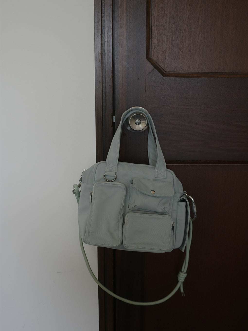 MILITARY SQUARE HANDBAG