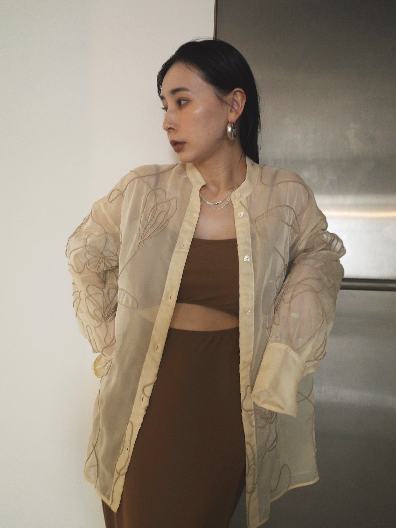 MEDI DAY DREAM SHEER SHIRT