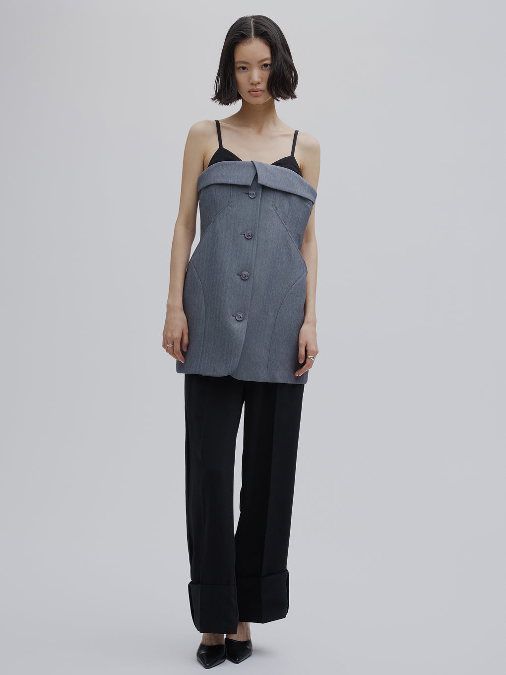 MEDI FOLDED HEM RELAXING PANTS