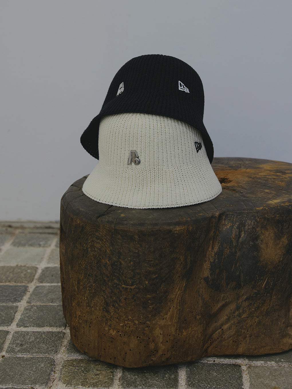 即完　NEW ERA × Ameri LOGO TAPE BUCKETHAT NEW ERA×Ameri LOGO TAPE BUCKET HAT