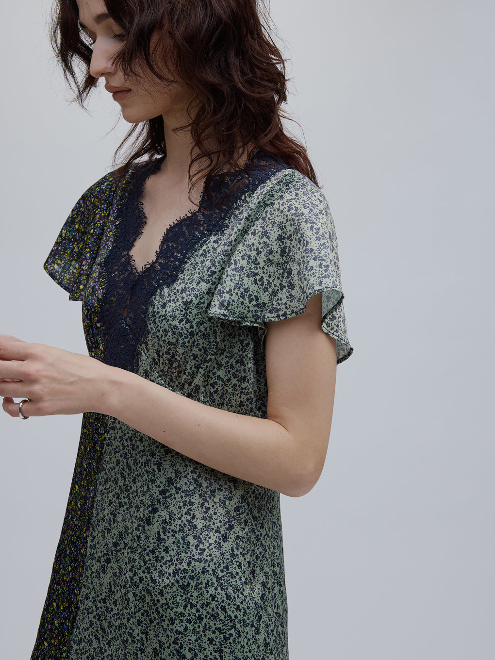 LOUISE PATTERN DOCKING DRESS