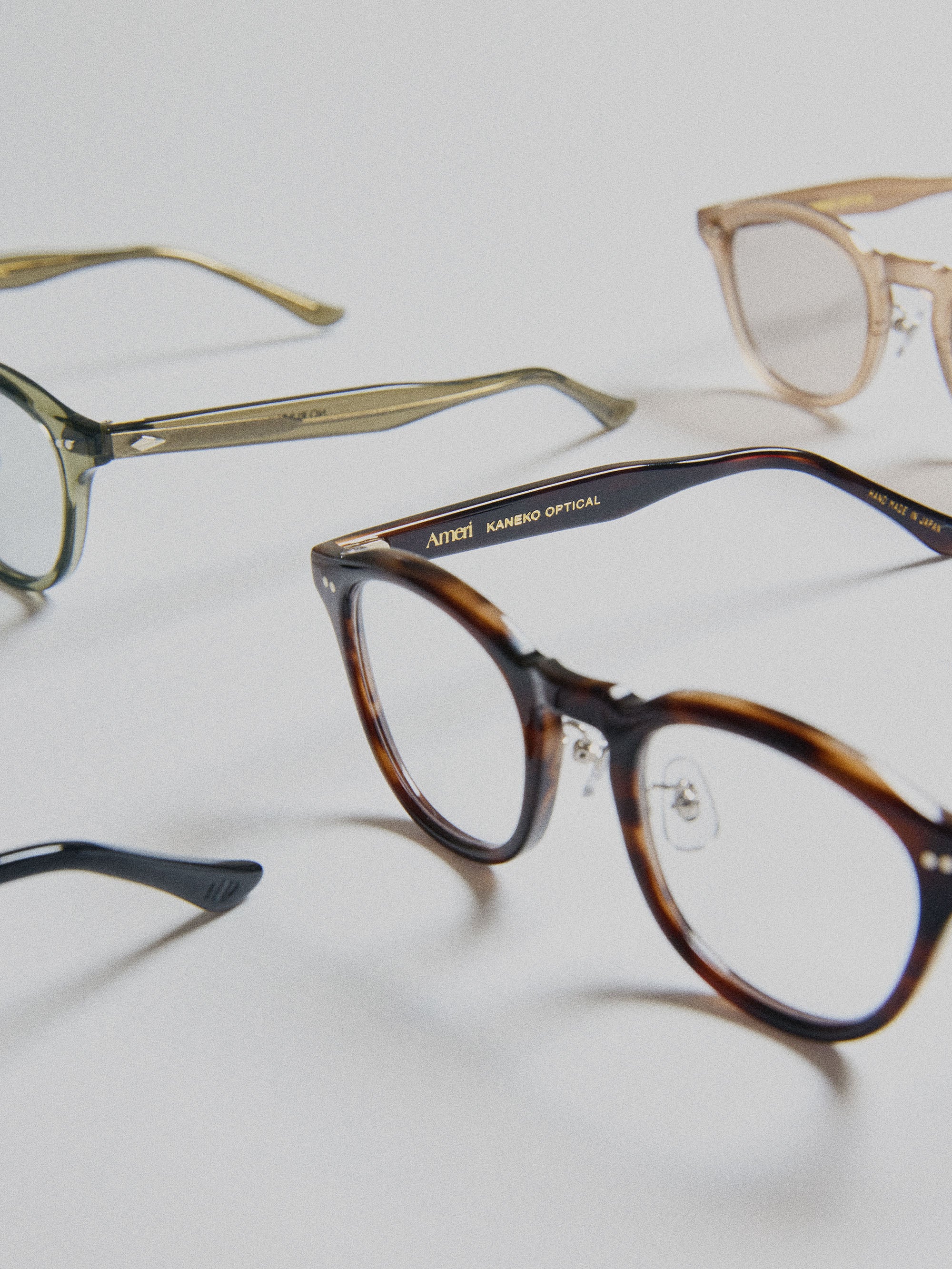 KANEKOOPTICAL × Ameri ACETATE GLASSES