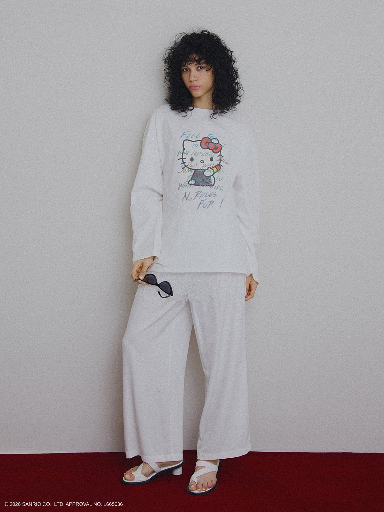 HELLO KITTY×Ameri DAMAGE LONG TEE