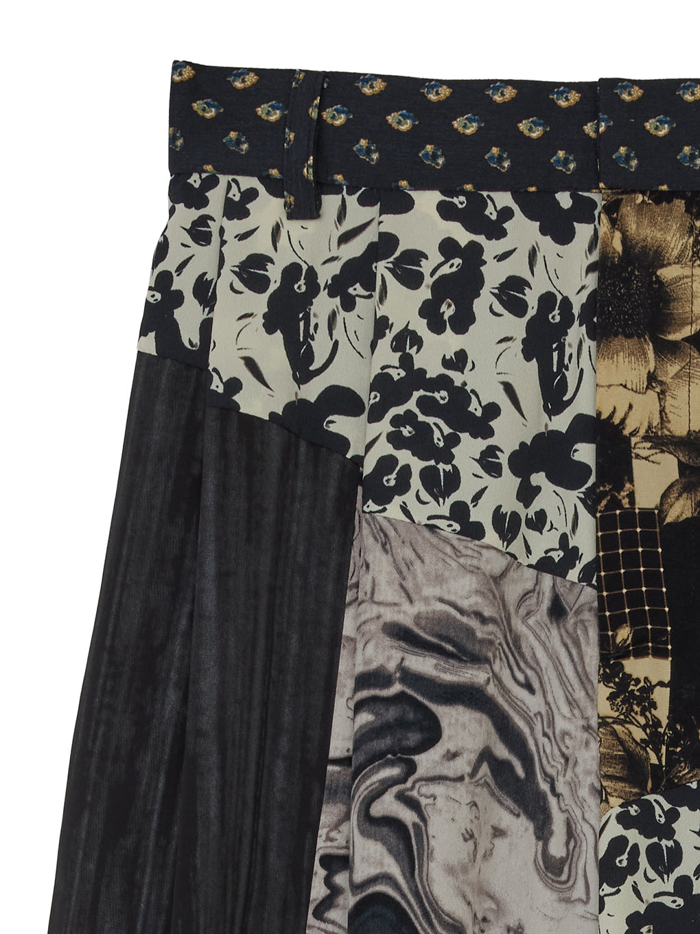 MEDI VARIOUS PATTERN TUCK PANTS