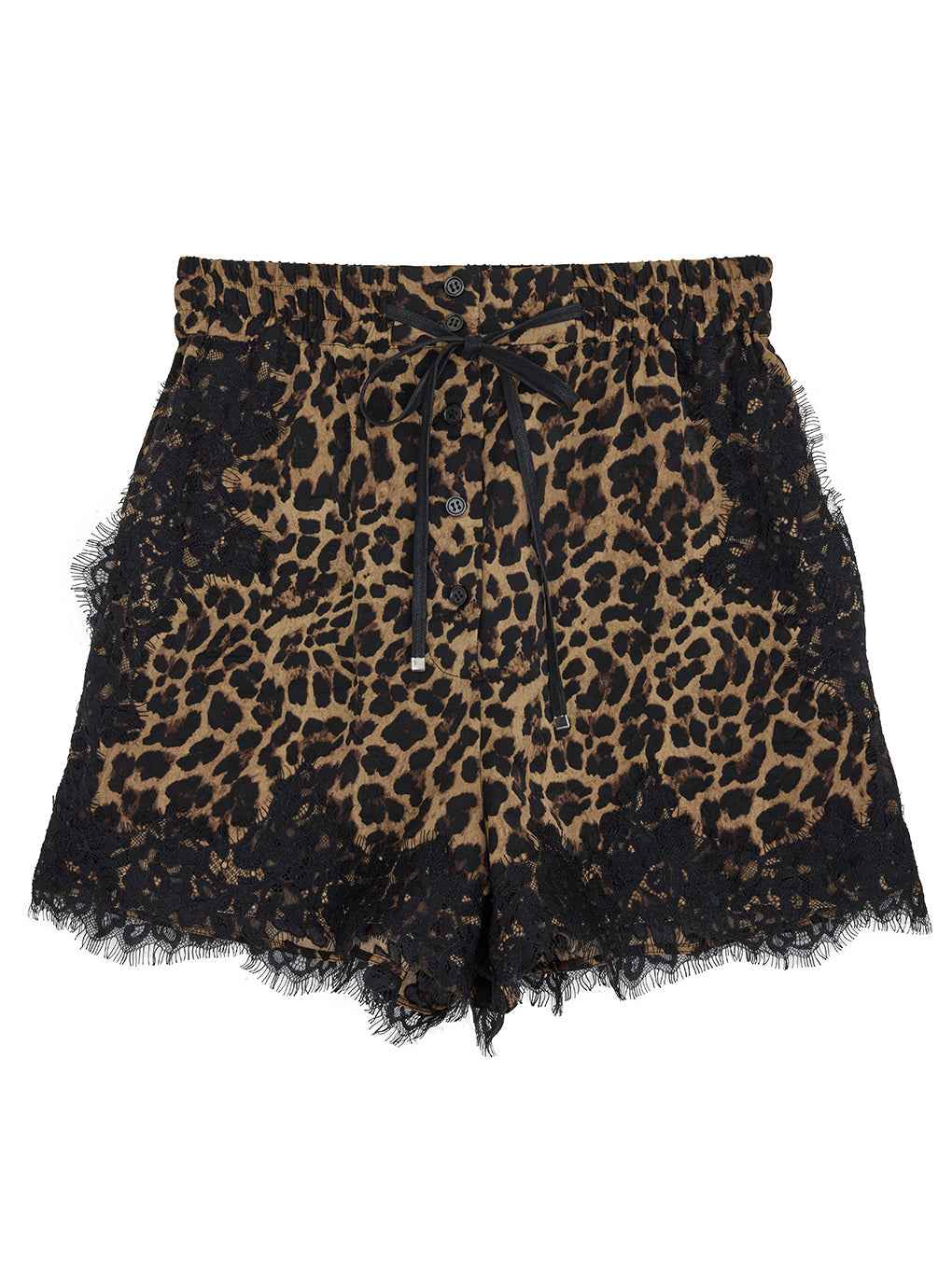 MEDI LACE DOCKING PATTERN SHORTS