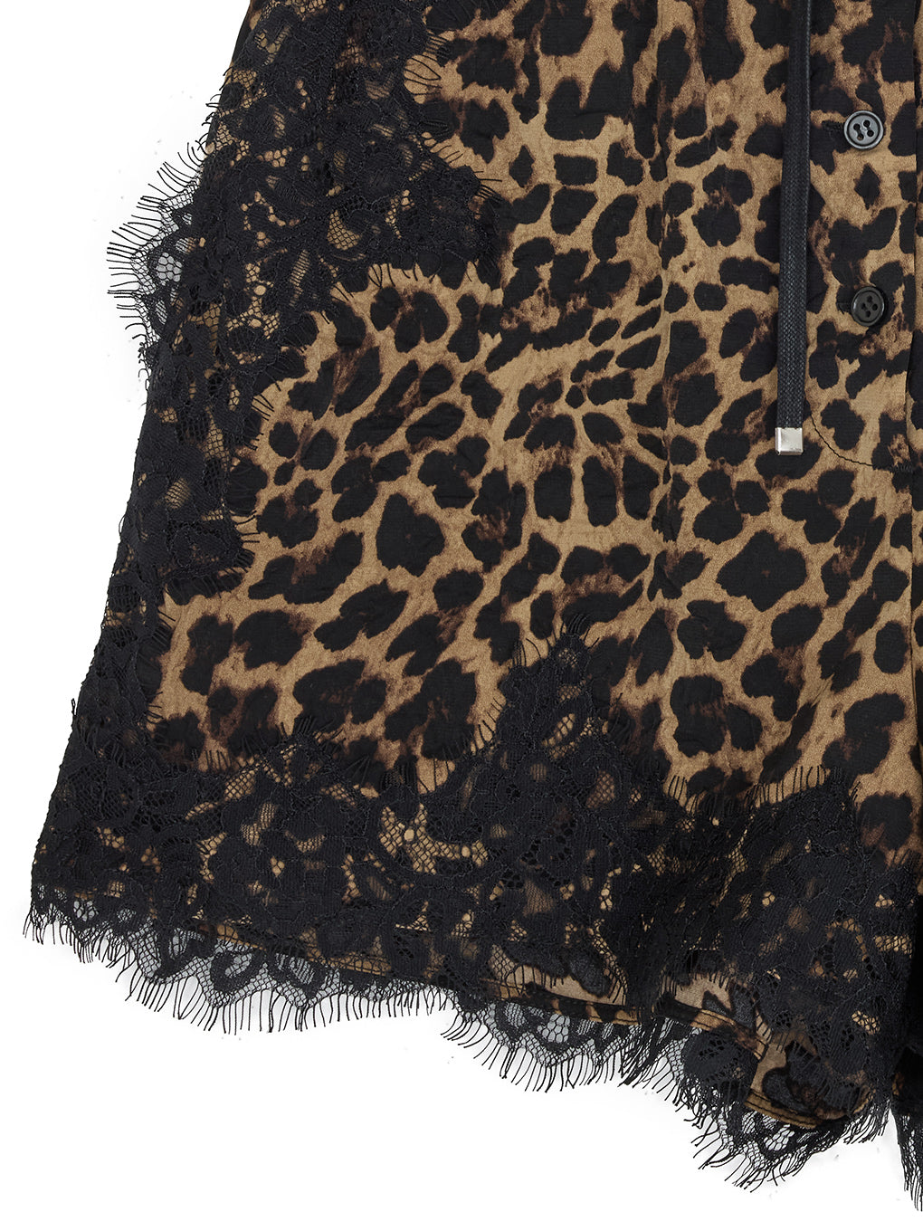 MEDI LACE DOCKING PATTERN SHORTS