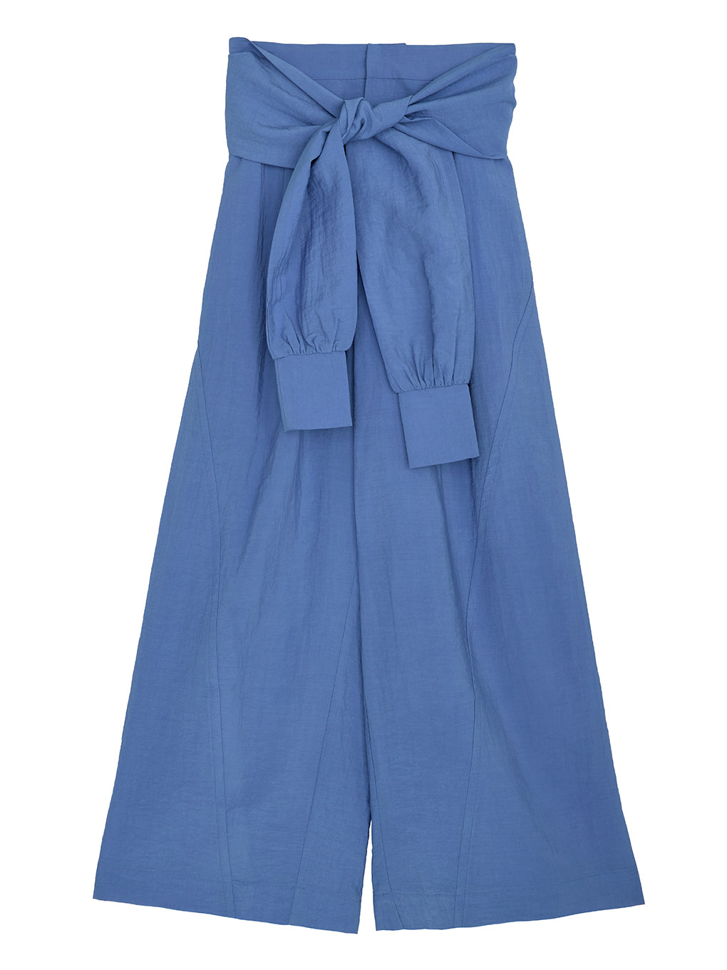 MEDI SLEEVE BELT TUCK PANTS