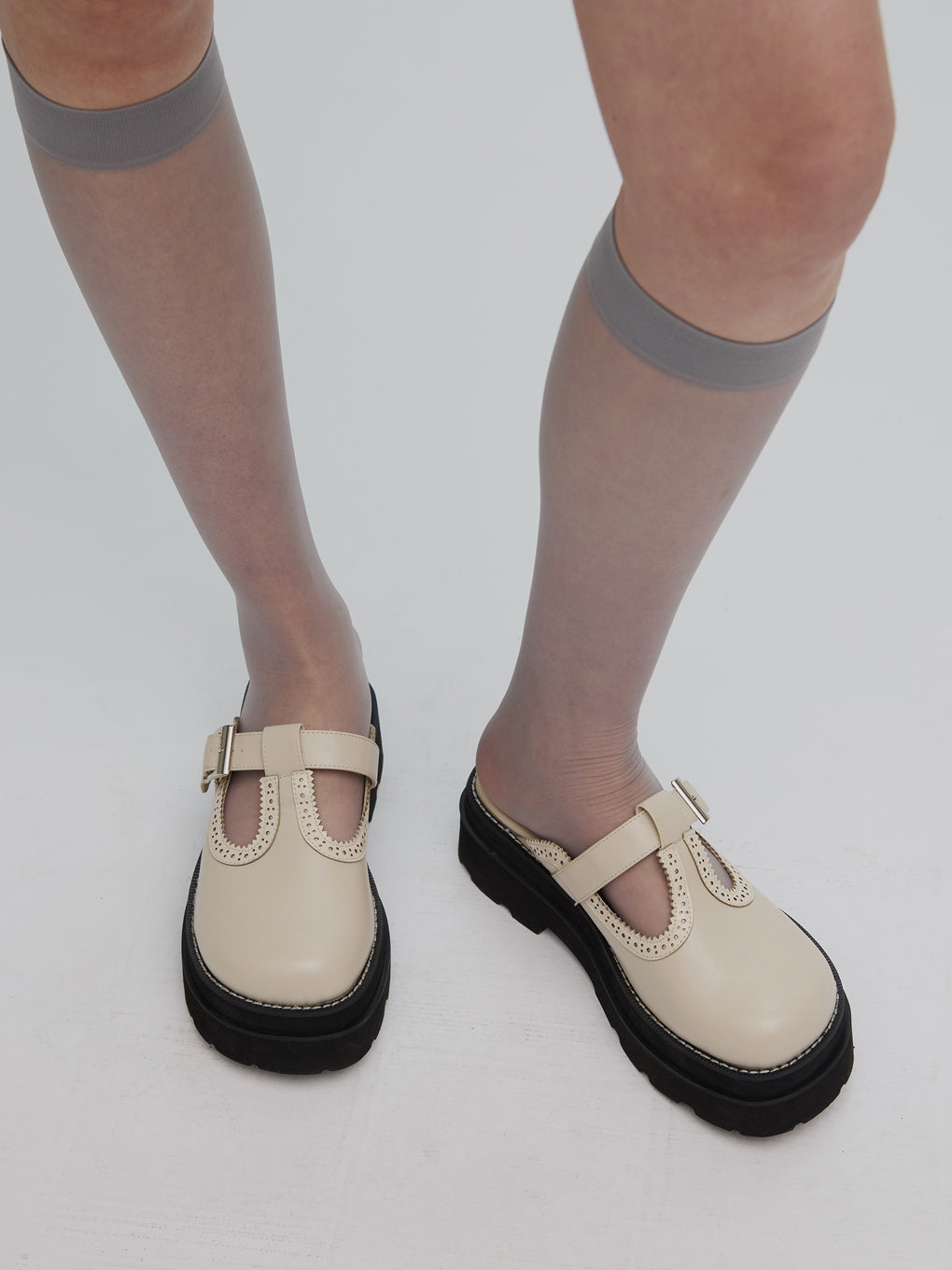 靴 Ameri VINTAGE BROGUE SLIDE LOAFER BROGUE SLIDE LOAFER