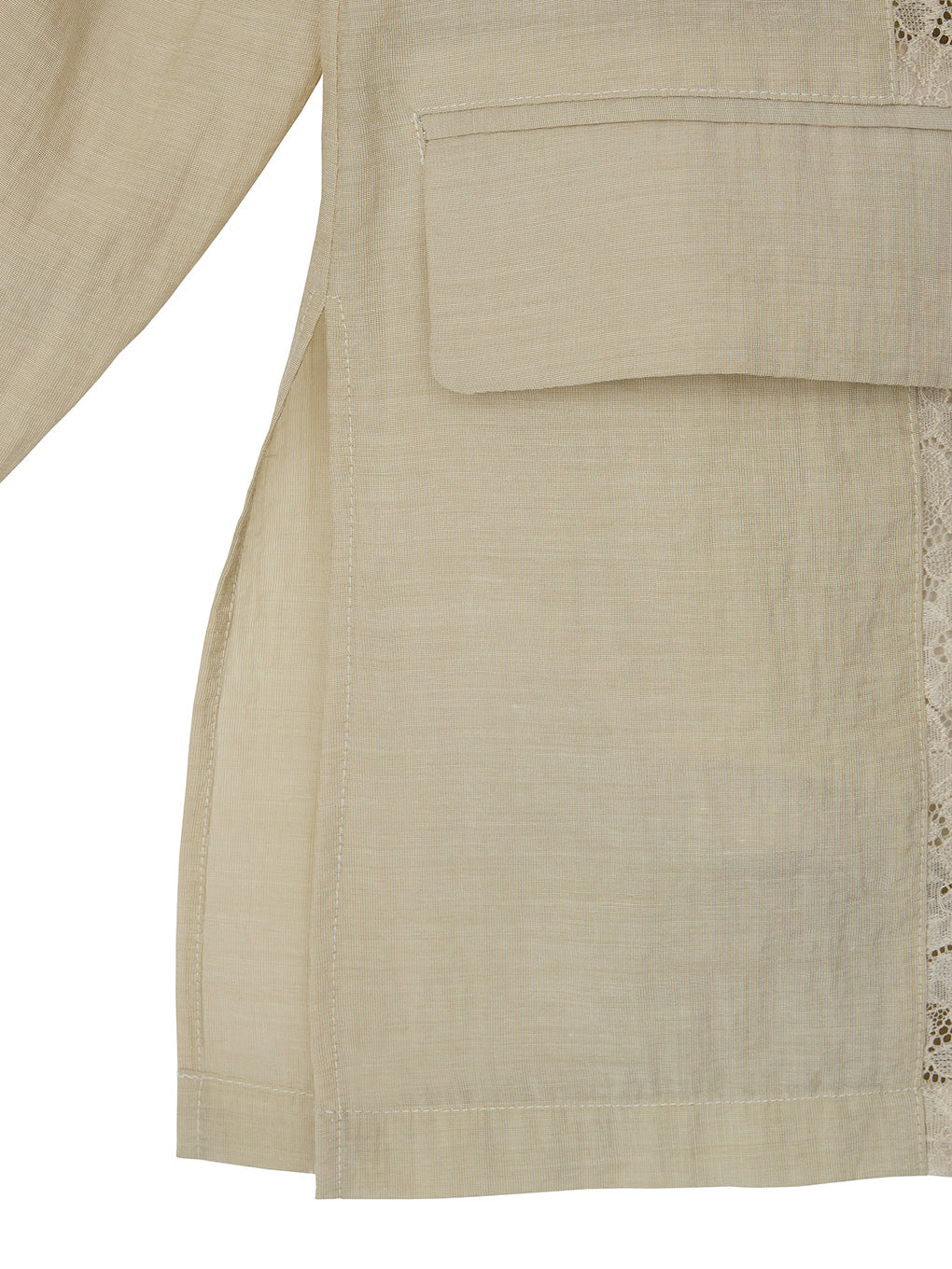 MEDI LINE LACE DOUBLE JACKET