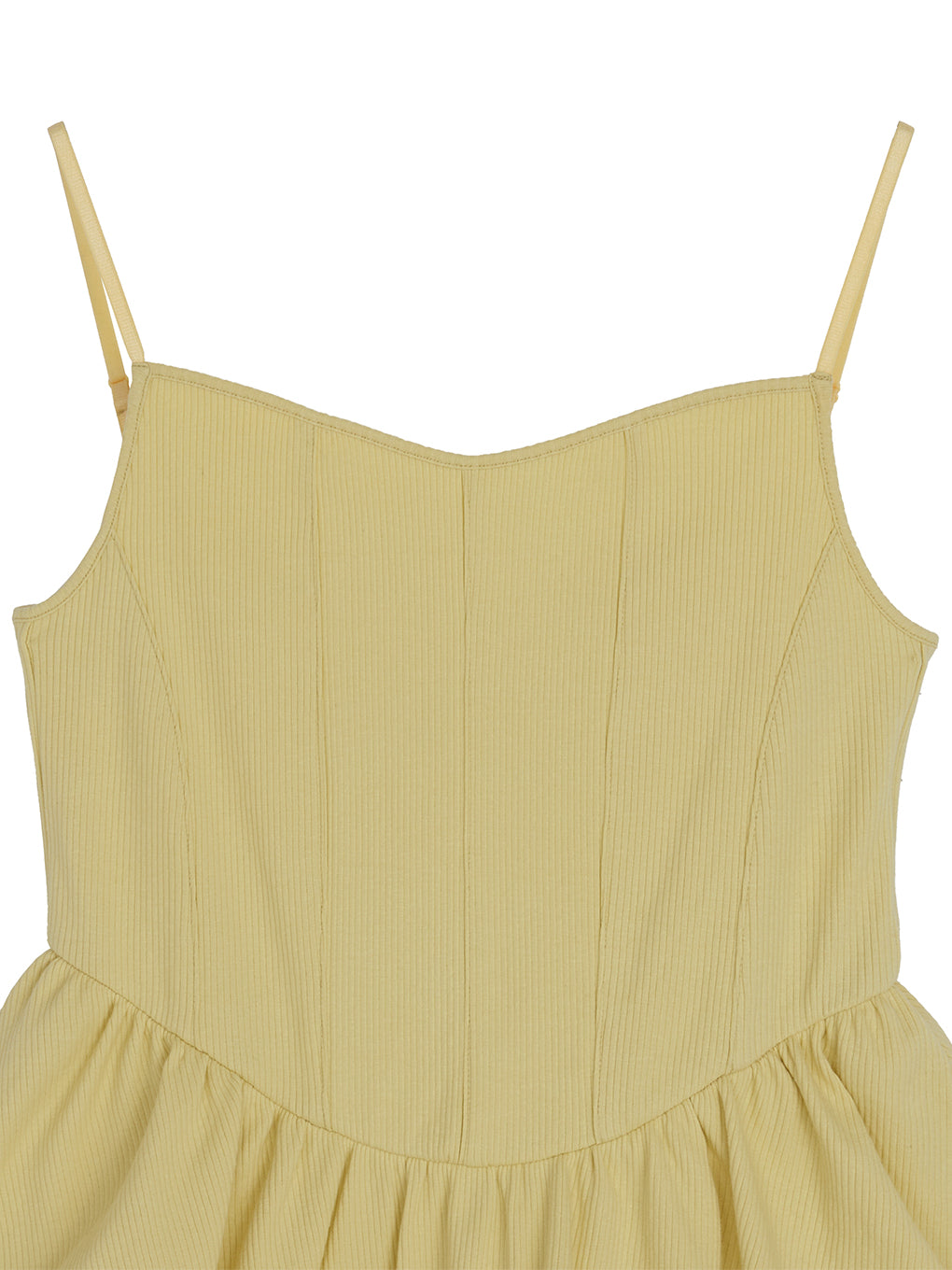 MEDI RIB BALLOON HEM CAMI TOP