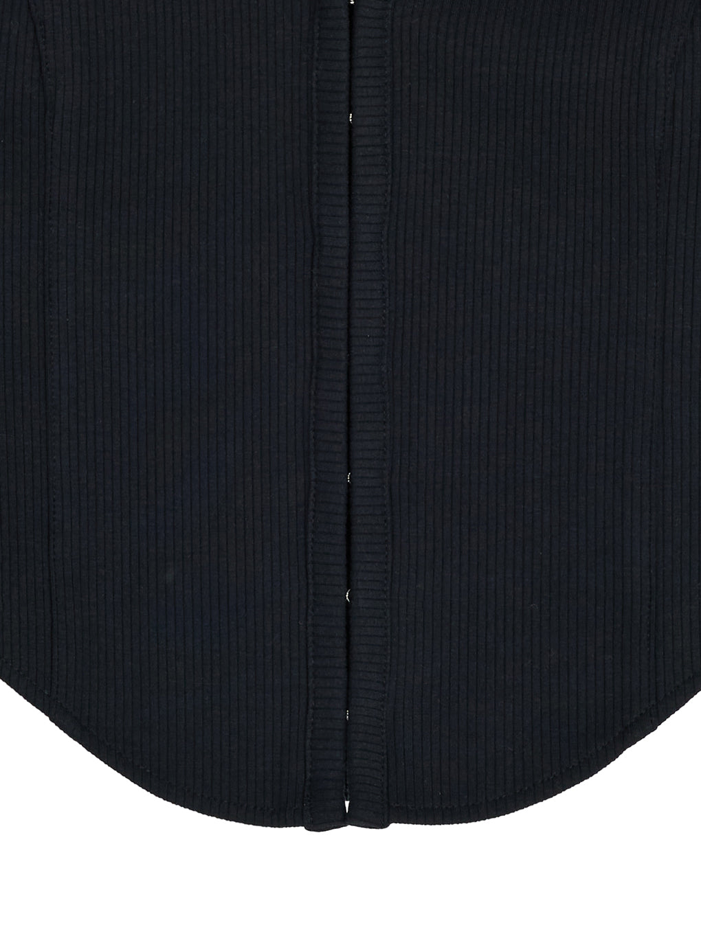 MEDI FRONT HOOK RIB CARDIGAN