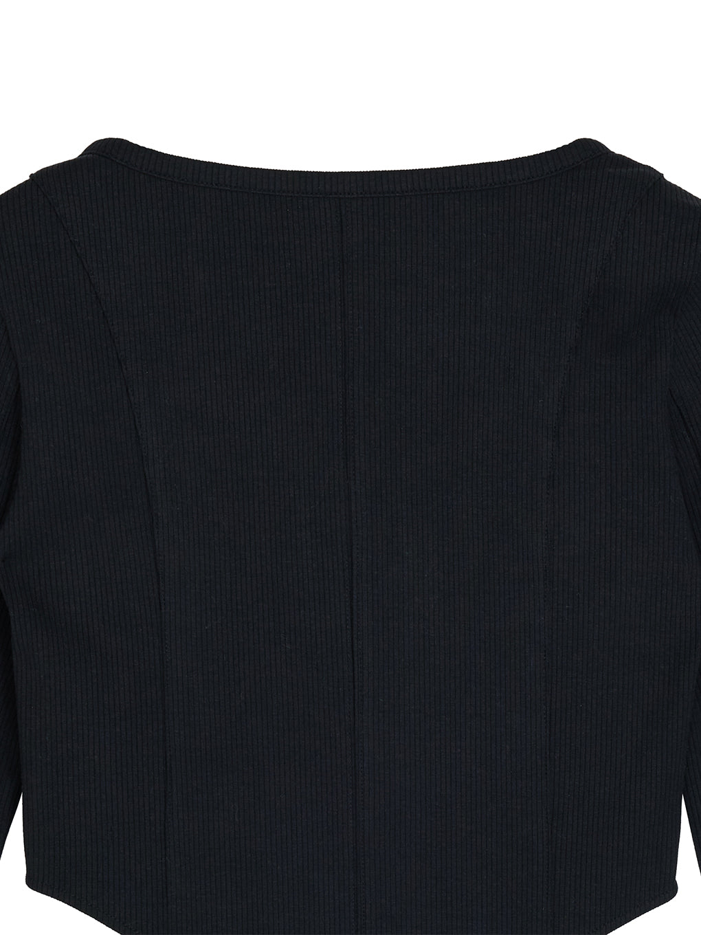 MEDI FRONT HOOK RIB CARDIGAN