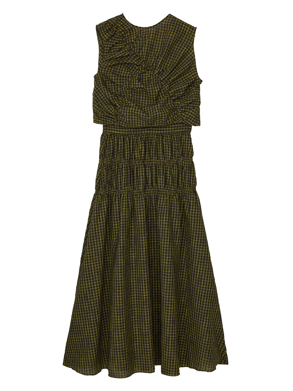 MEDI 2WAY SHIRRING TOP WITH SKIRT