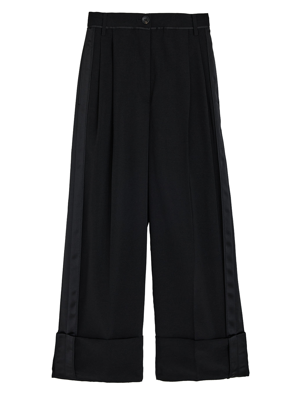 MEDI FOLDED HEM RELAXING PANTS