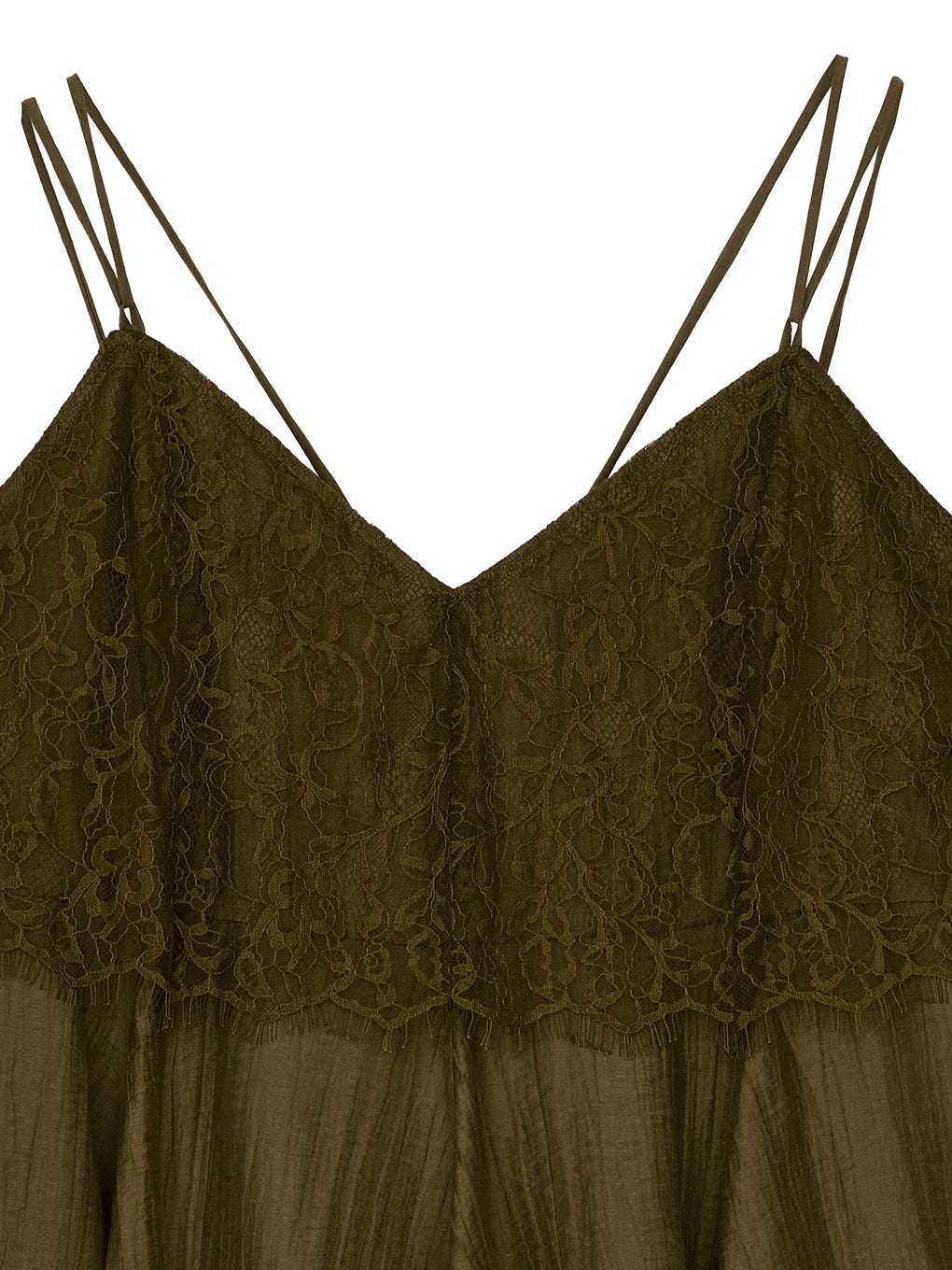MEDI WIDE LACE CAMI ROMPERS