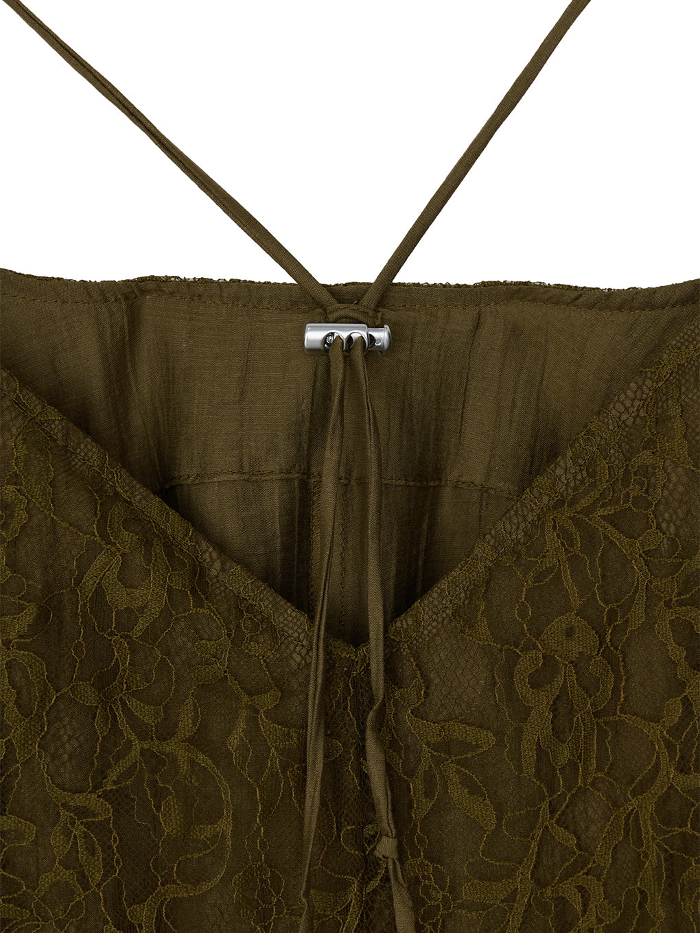 MEDI WIDE LACE CAMI ROMPERS