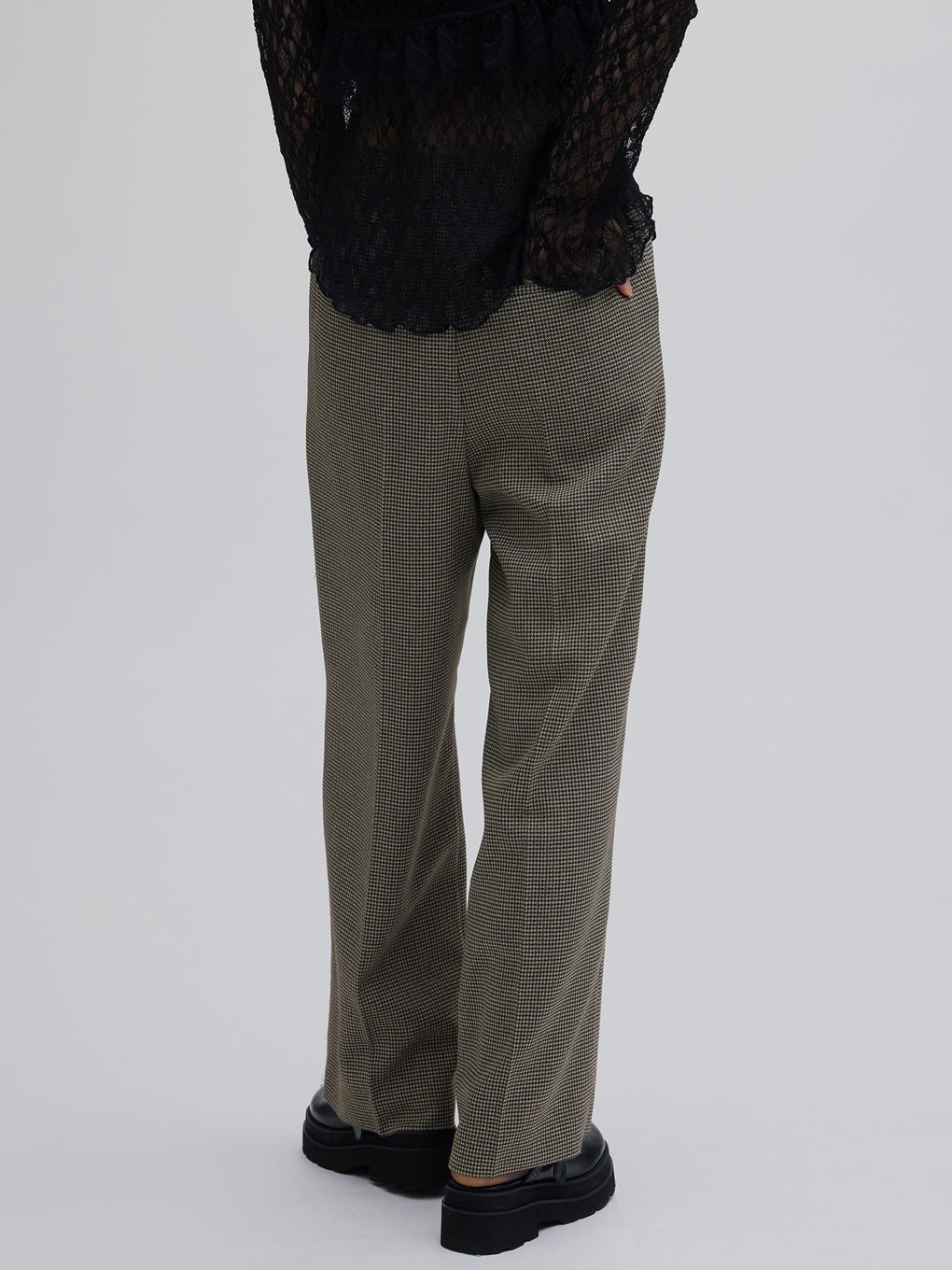 2tuck straight pants (Beige)サイズ1 JENNY 2TUCK STRAIGHT PANTS