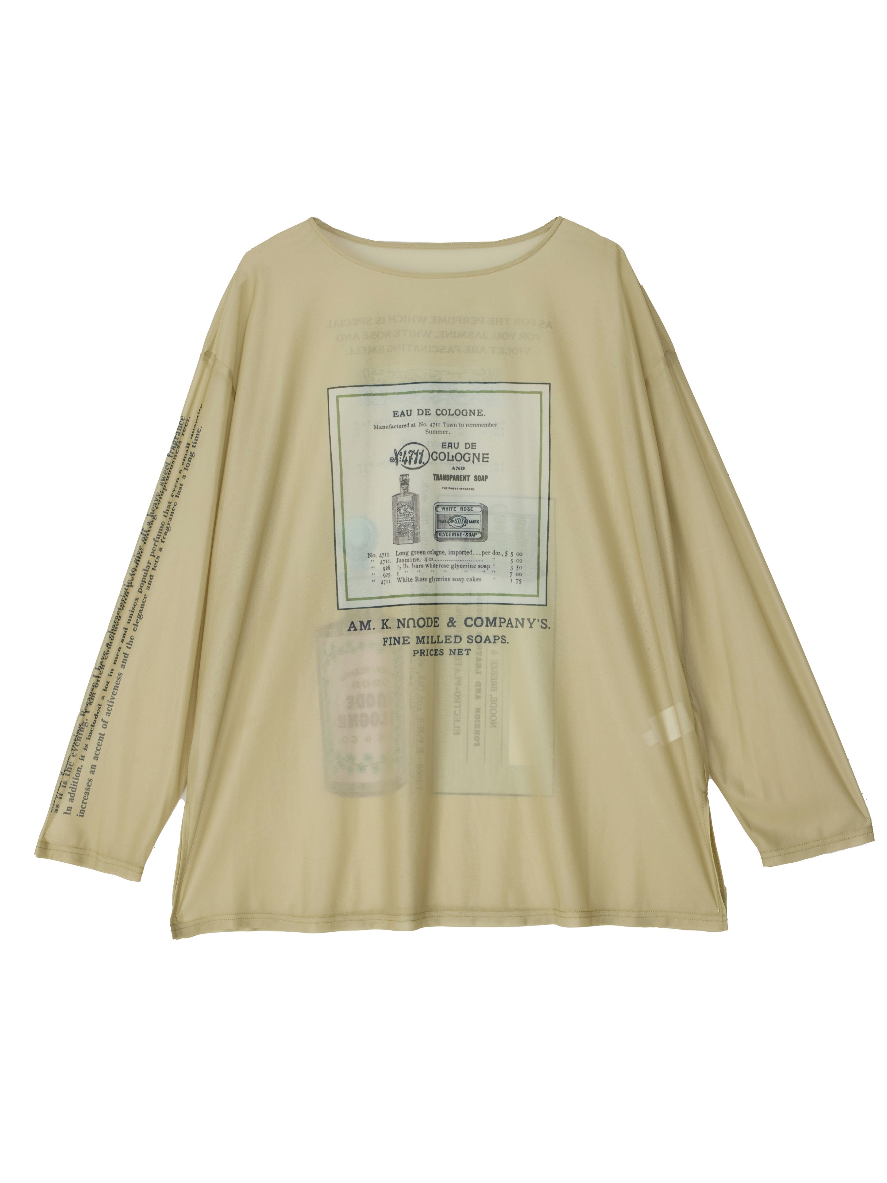 VINTAGE PERFUME SMELL SHEER TOP