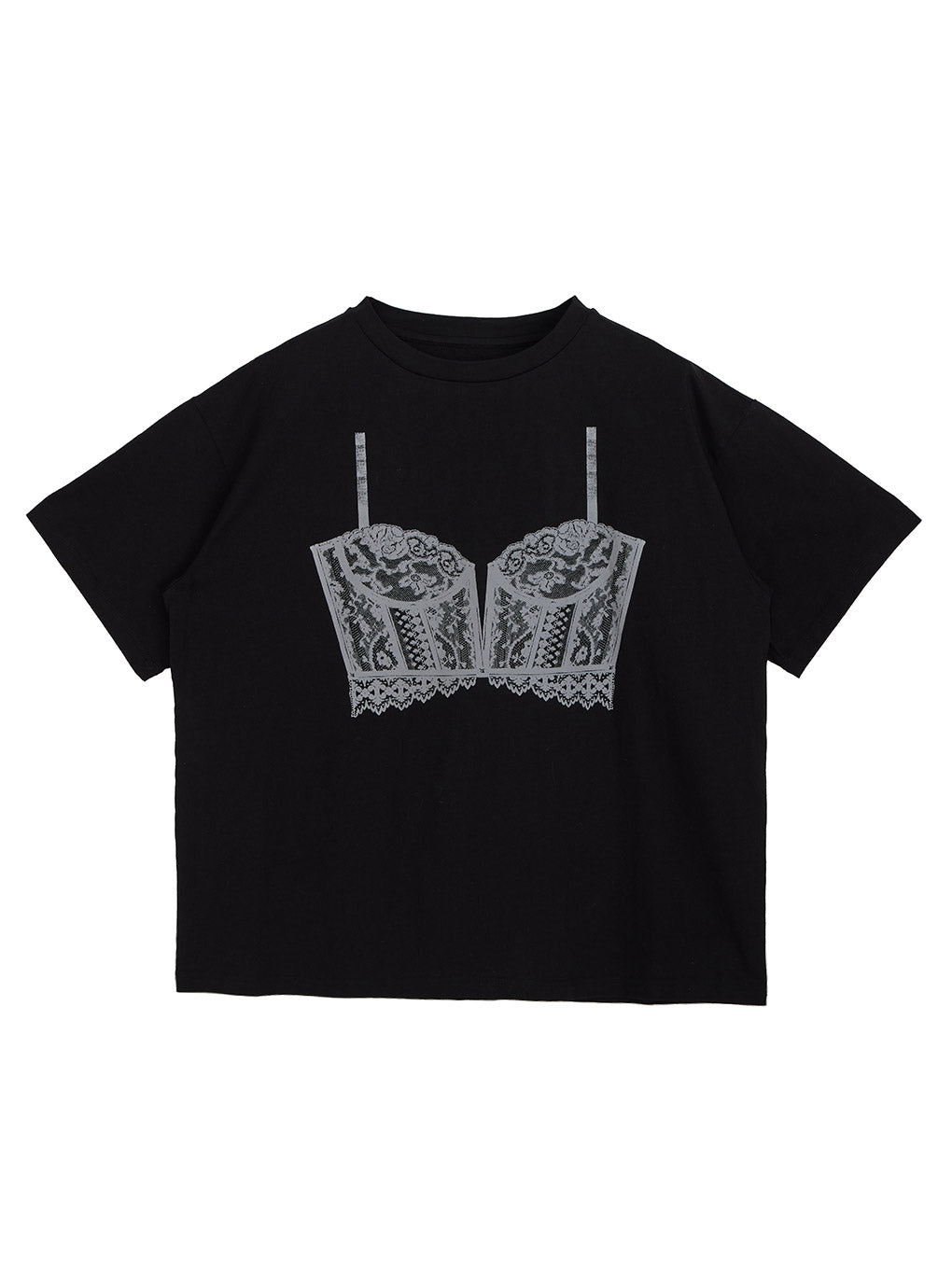 MEDI LINGERIE TROMPE L`OEIL TEE
