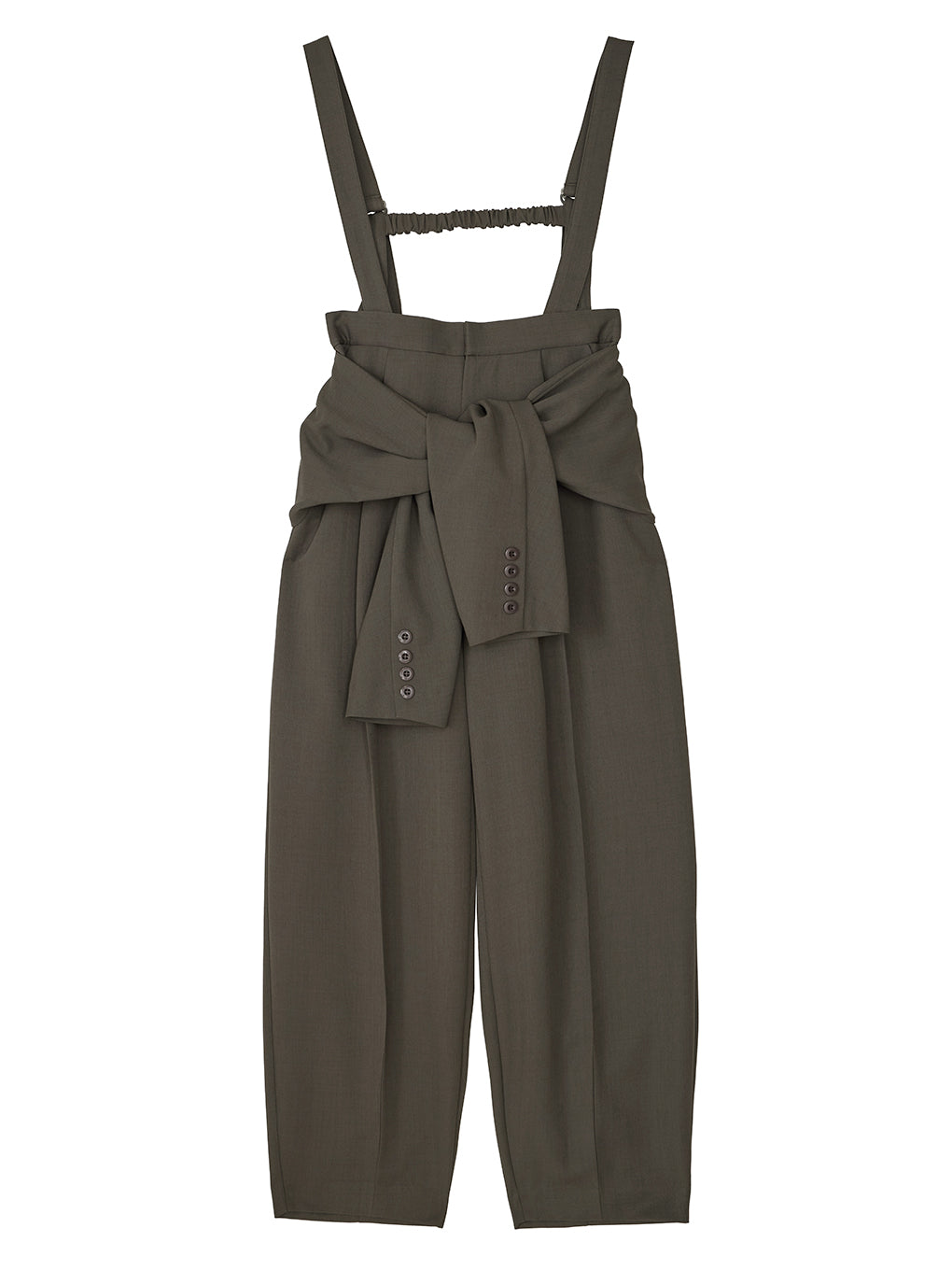 MEDI FAKE SLEEVE SUSPENDER PANTS