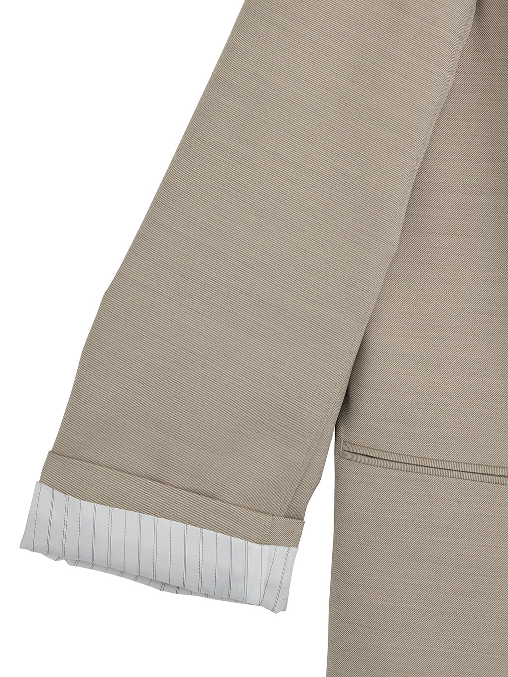 DRY TWILL COLLARLESS JACKET