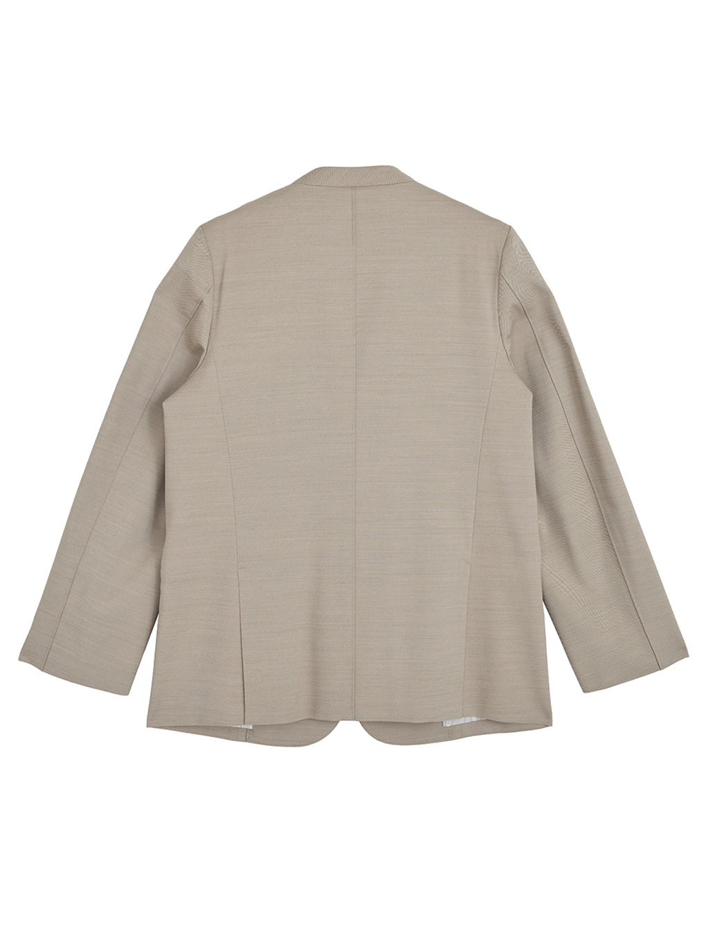AMERI DRY TWILL COLLARLESS JACKET ピンクxs DRY TWILL COLLARLESS JACKET
