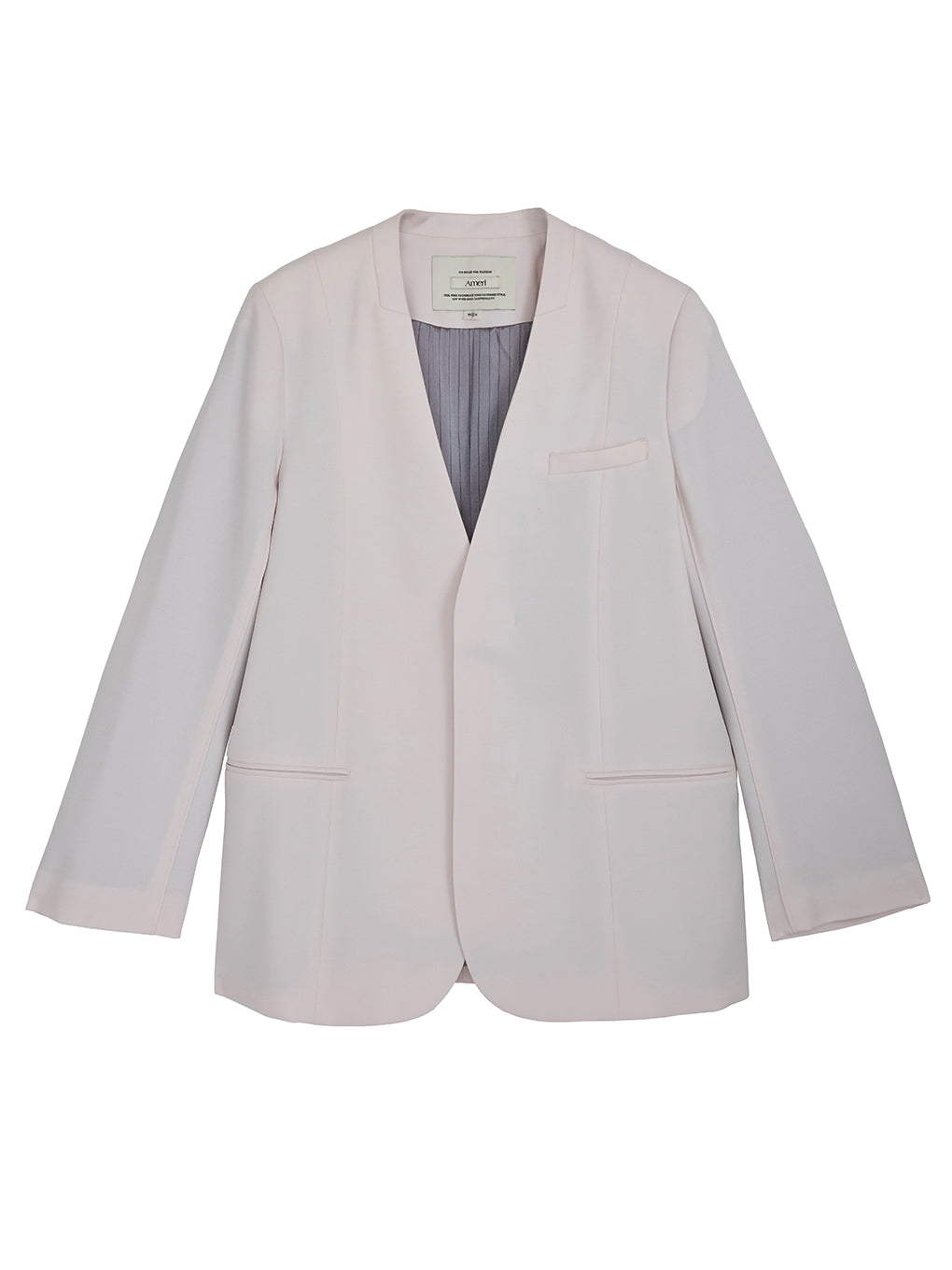 DRY TWILL COLLARLESS JACKET