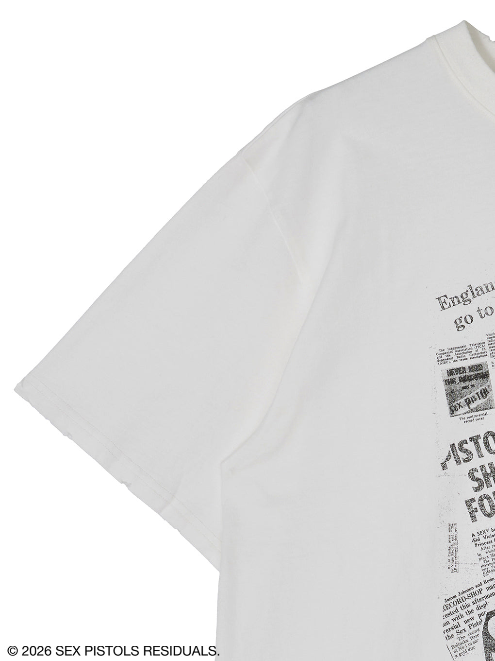 Sex Pistols DAMAGE OVERSIZE TEE