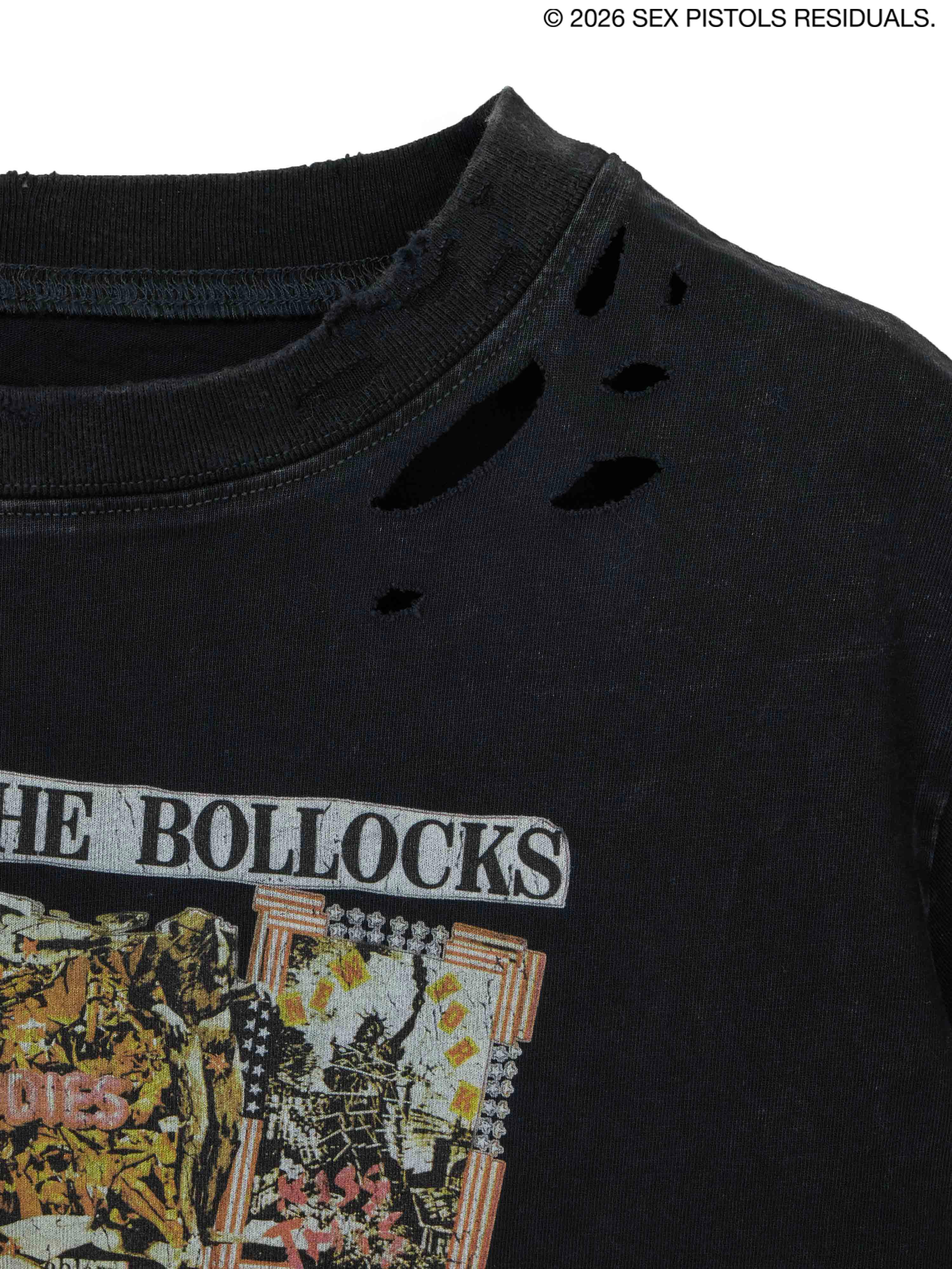 Sex Pistols DAMAGE OVERSIZE TEE