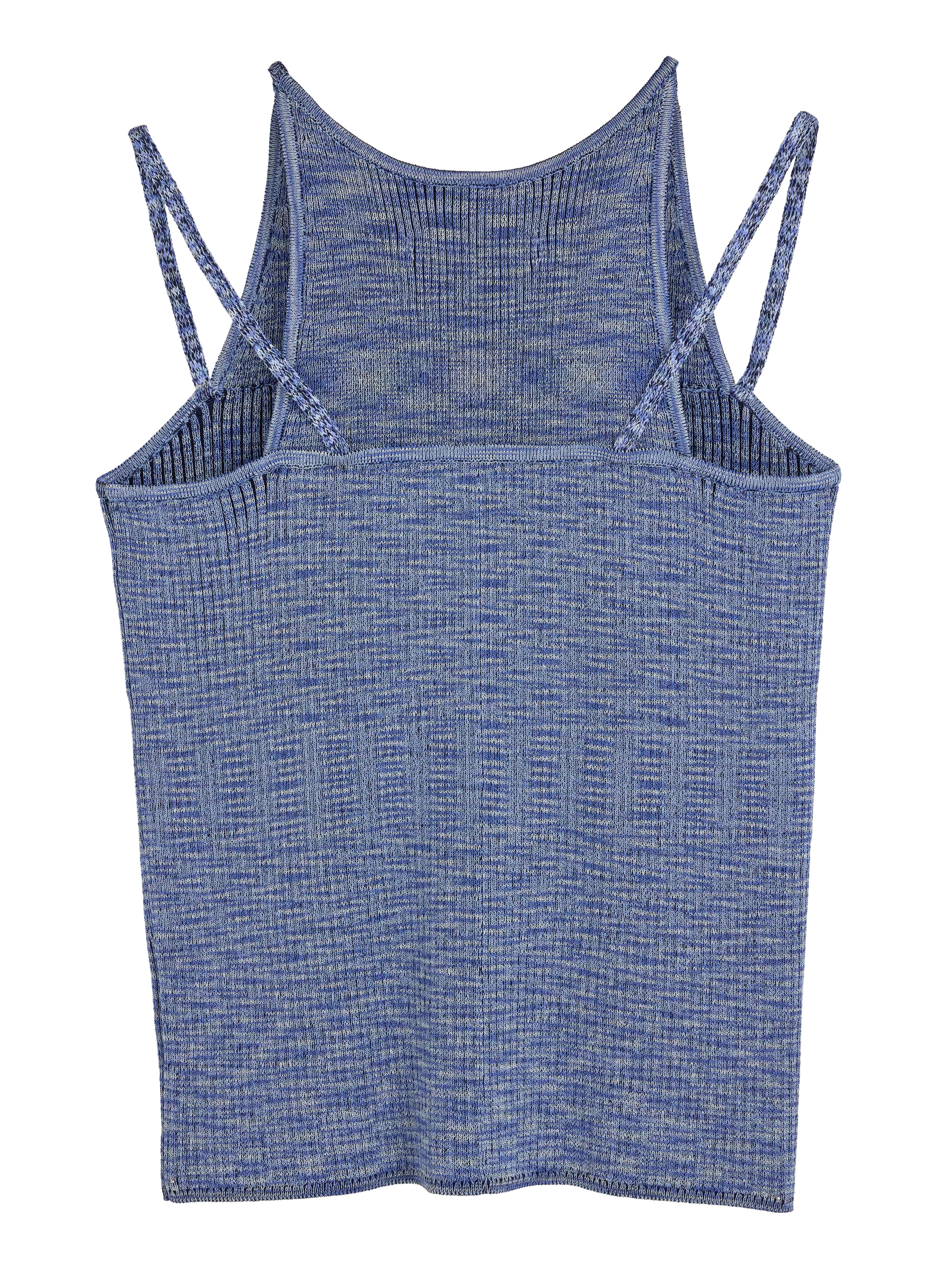 MEDI GRADATION KASURI KNIT TOP