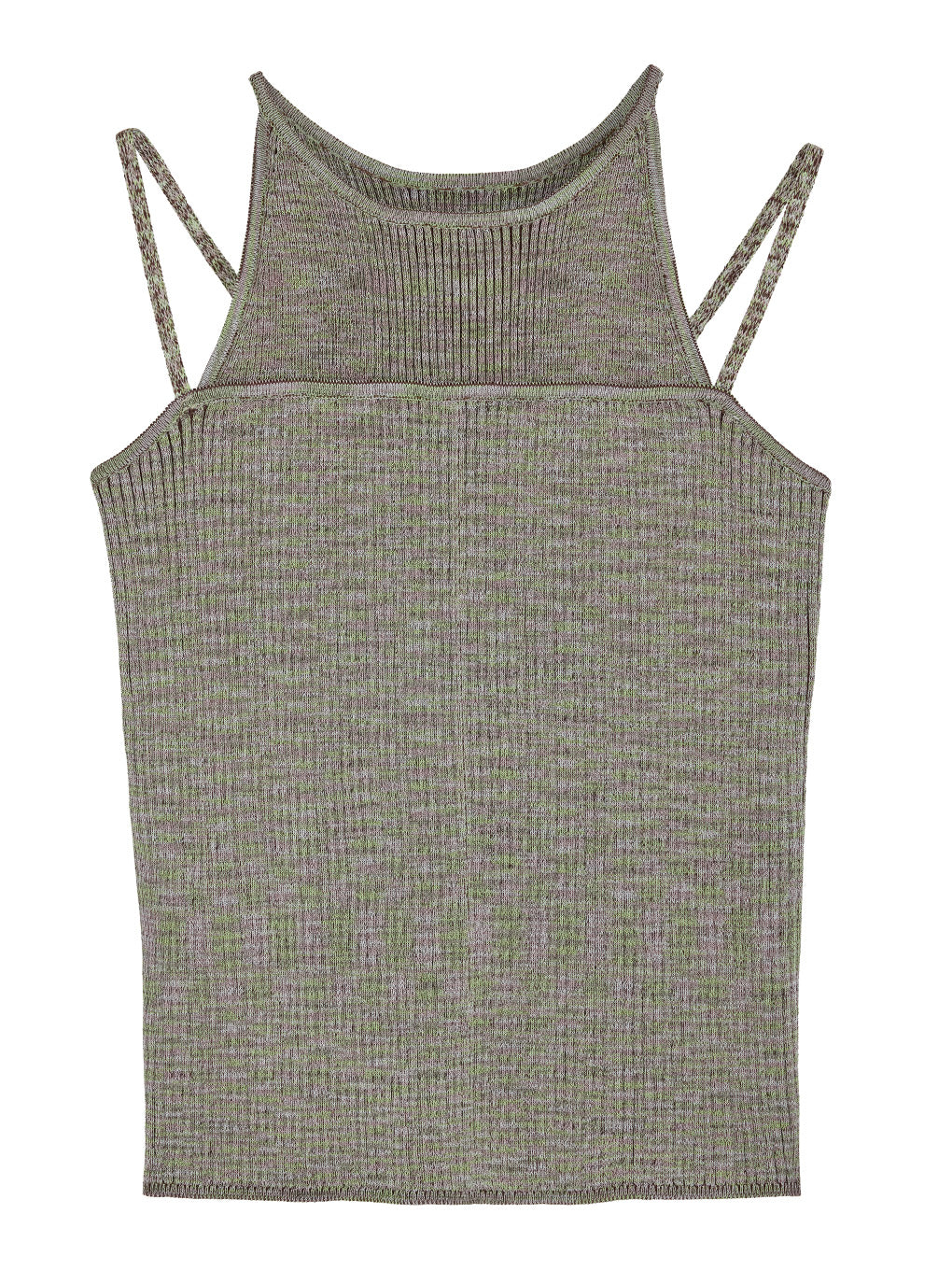 MEDI GRADATION KASURI KNIT TOP